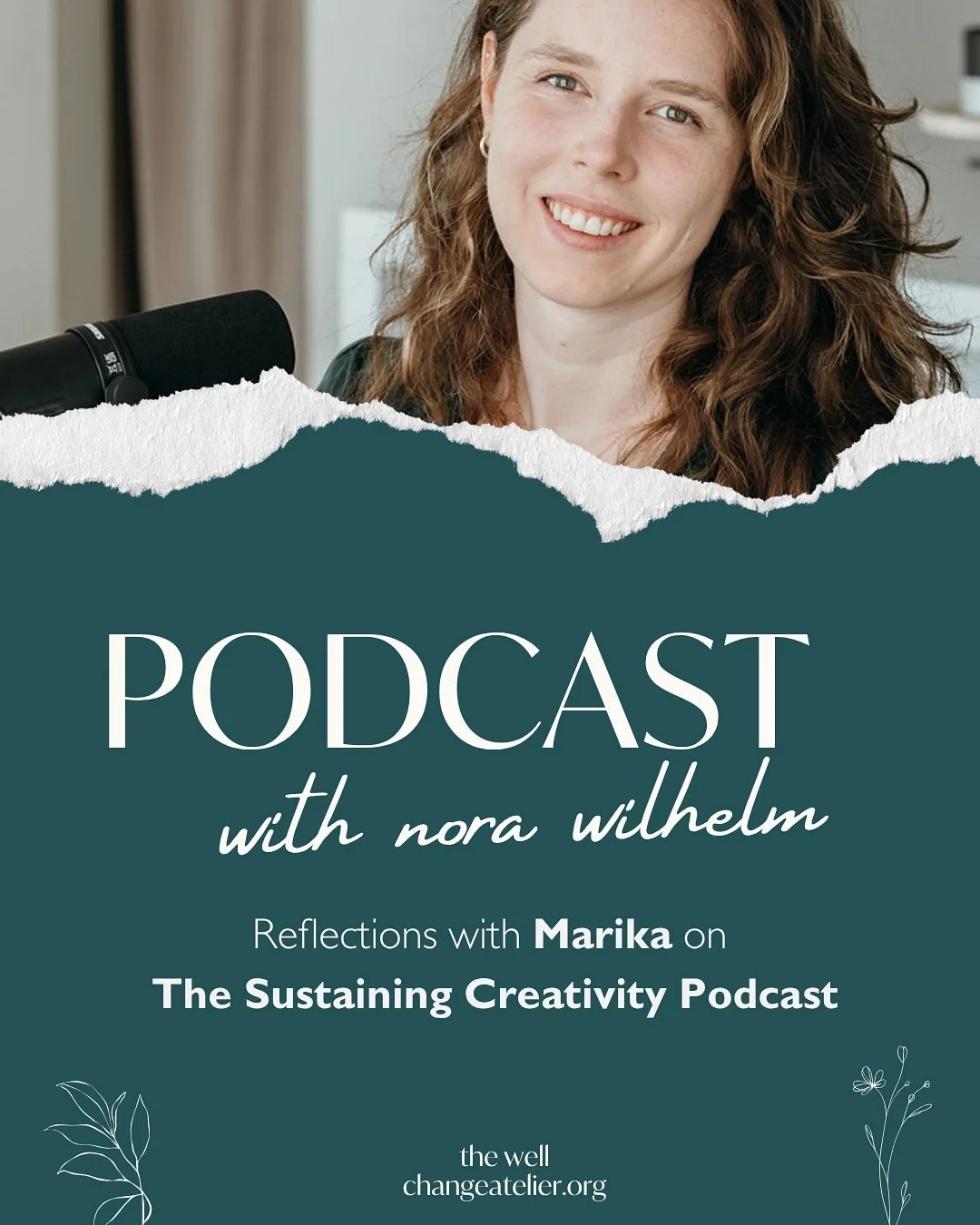 Grateful to Marika for having me on the @sustainingcreativity Podcast

We spoke about what creativity means to me: not just as expression, but as presence, aliveness, and contribution. I wanted to share a few reflections from our conversation with yo