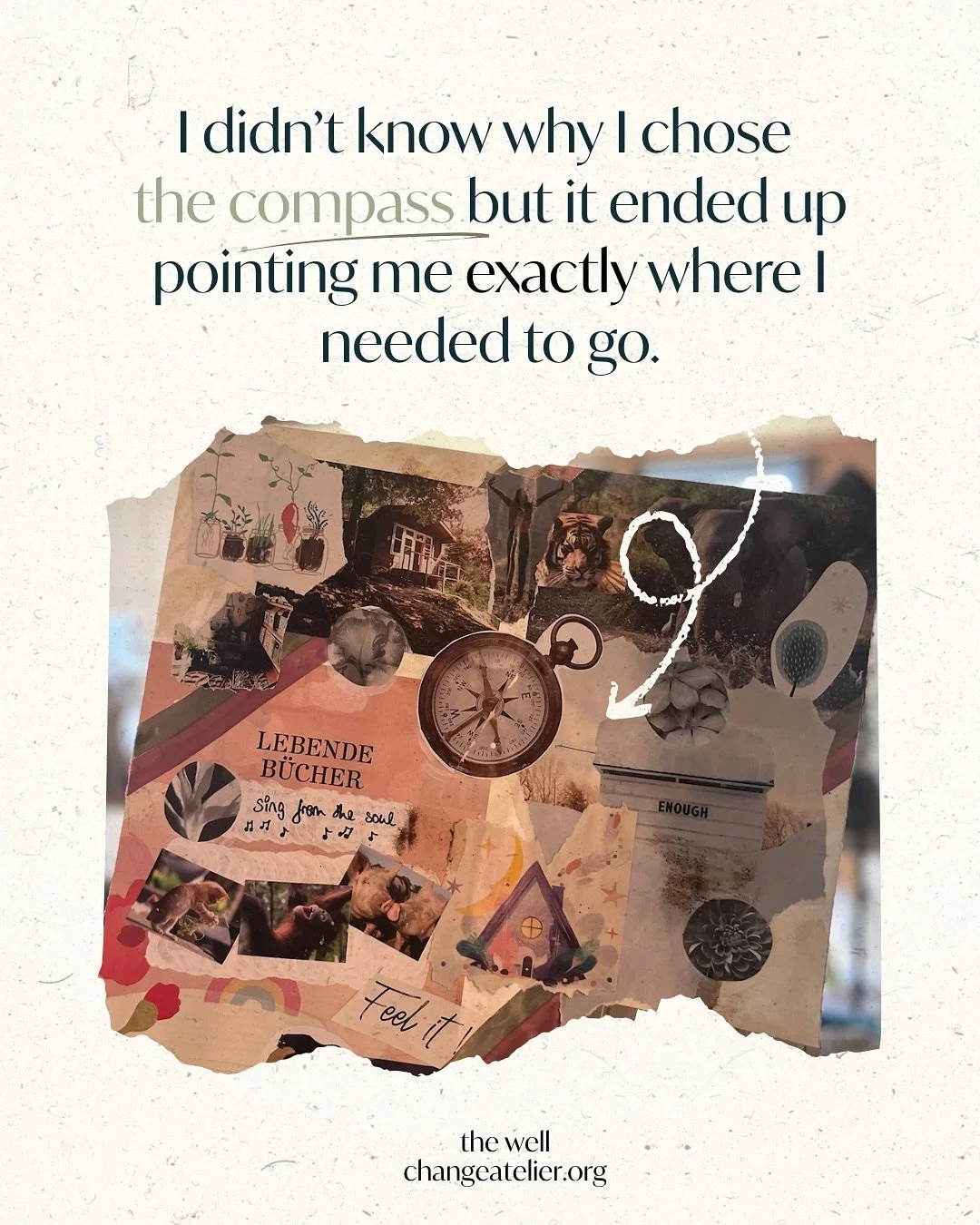 Sometimes our future whispers before we can name it. Last year, a single image: a compass kept calling to me during Visioning 2025. I didn&rsquo;t know why.

But months later, I realised it had quietly been pointing me toward what would become the Ch