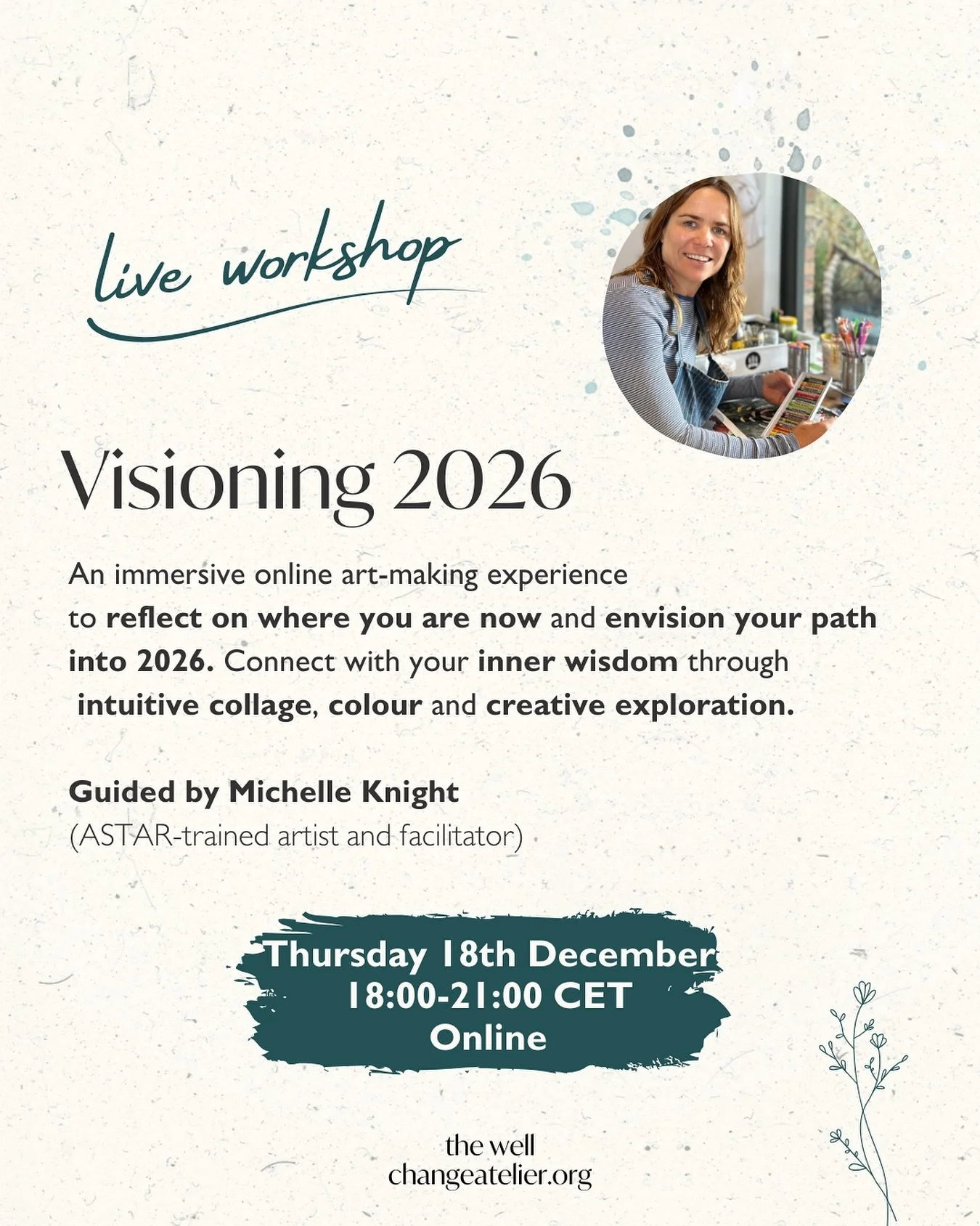 As the year begins to shift, many of us feel an invitation to pause&hellip; to honour what the last months have held and to sense what wants to grow next. 🌿

Visioning 2026 is an immersive online workshop designed exactly for this moment. Guided by 
