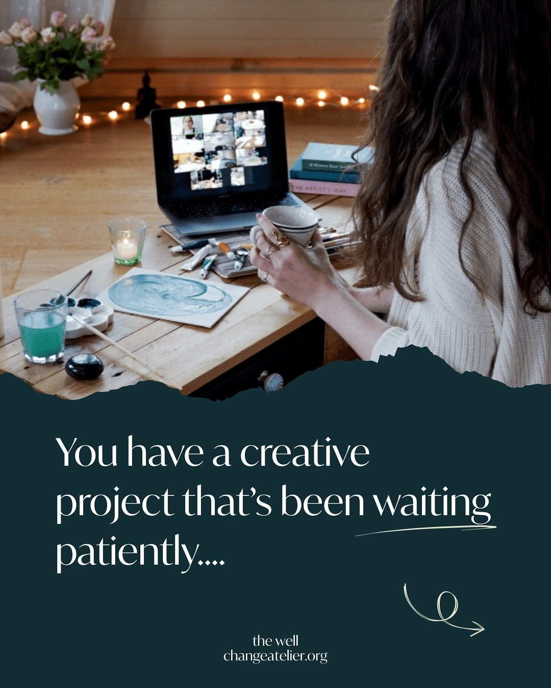 So many of us keep giving: to our work, our people, the change we care about.

And slowly, almost without noticing,
our creativity slips to the edges.
Our energy scatters and time for ourselves disappears.

What if the answer isn&rsquo;t more discipl