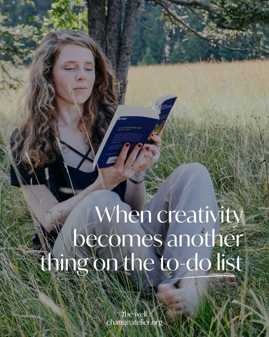 So many of us were taught to rely on willpower. To push through and discipline ourselves back into creativity.

But creativity isn&rsquo;t something you force: it&rsquo;s something you tend.

The Atelier was created as a creative sanctuary: an ongoin