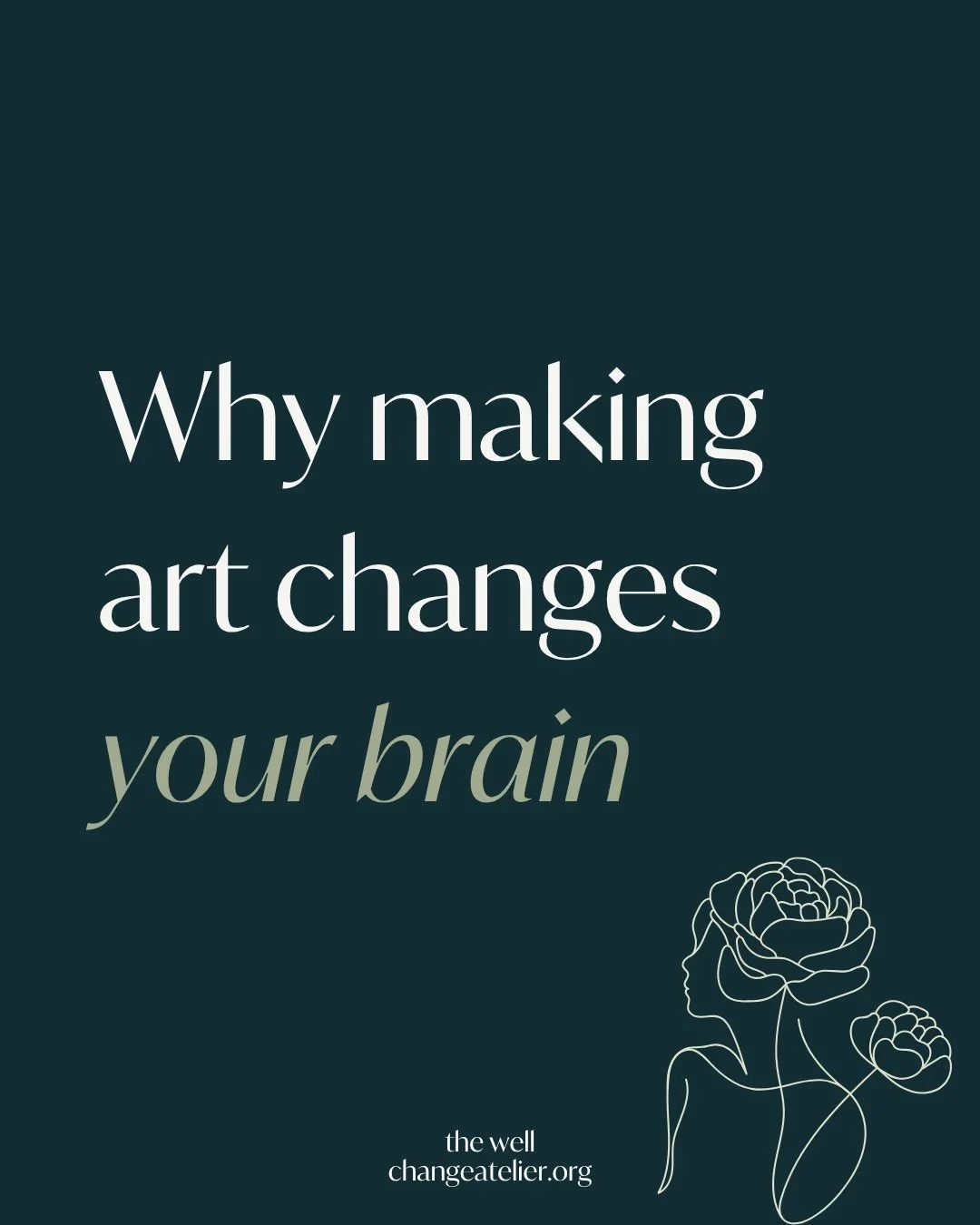 In 2014, Anne Bolwerk and colleagues published a study in PLoS ONE titled &ldquo;How Art Changes Your Brain.&rdquo;

After 10 weeks of active art-making, participants showed measurable increases in brain connectivity in areas linked to self-reflectio