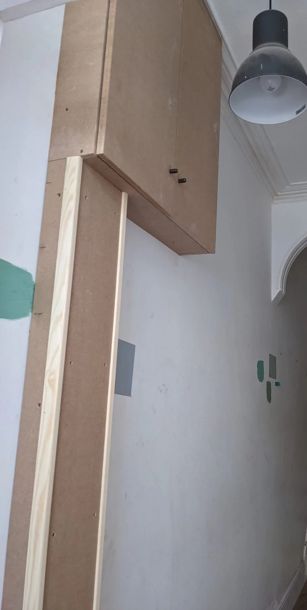 consumer unit in hallway in Bristol