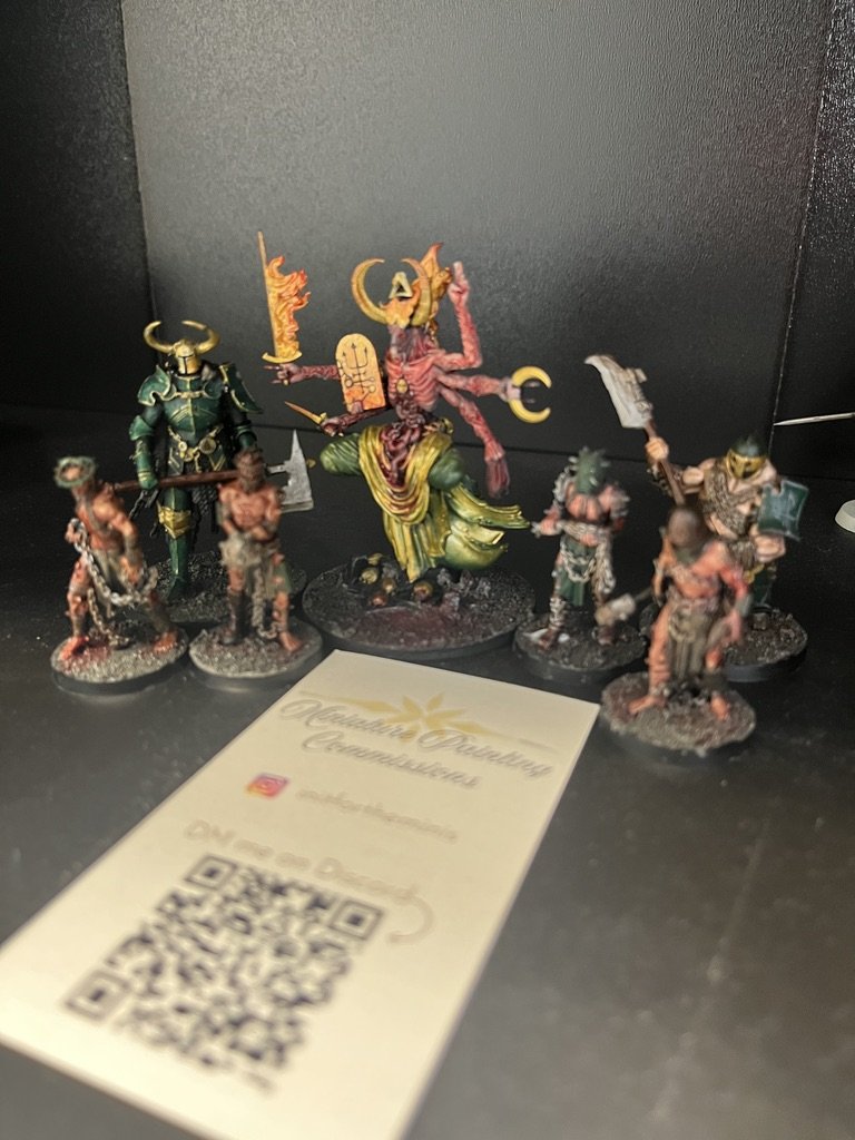 my warband from Trench Crusade, sold on the consignment shelf at Dreaming City Games
