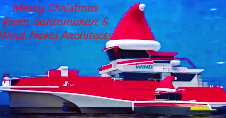 Merry Christmas from Santamaran and the team @wind.naval.architects 🎄🎄🎄
#windnavalarchitects #santamaran #navalarchitecture