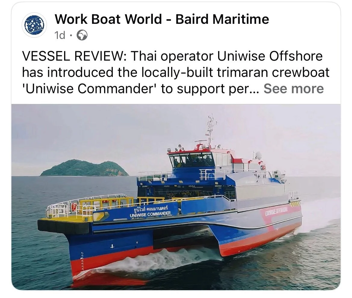 A vessel review of the Uniwise Commander, highlighting the vessel, its design by @wind.naval.architects and its performance in operation. Here is the link to read more: https://tinyurl.com/4tsxejmh
#windnavalarchitects #windflyer
#UniwiseCommander #N