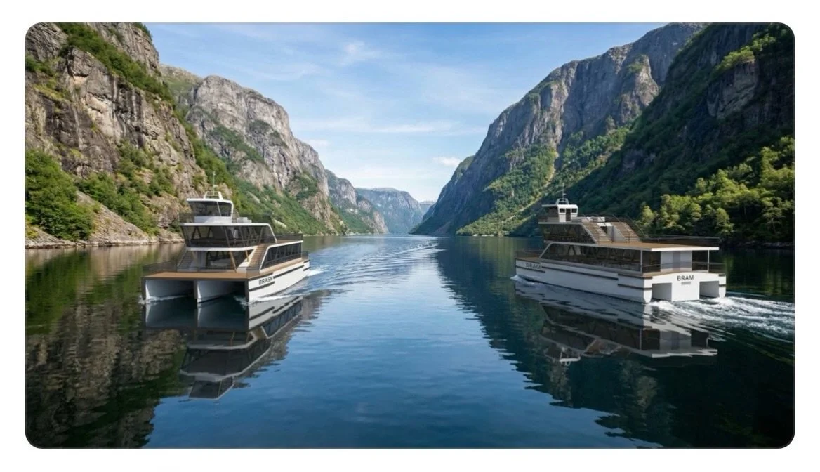 At Wind Naval Architects, we&rsquo;re proud to contribute to the ongoing design of Brim Explorer&rsquo;s newest vessels, MS Brask and MS Bram, which have now officially received their names! ⚡

We look forward to seeing these fully electric trimarans