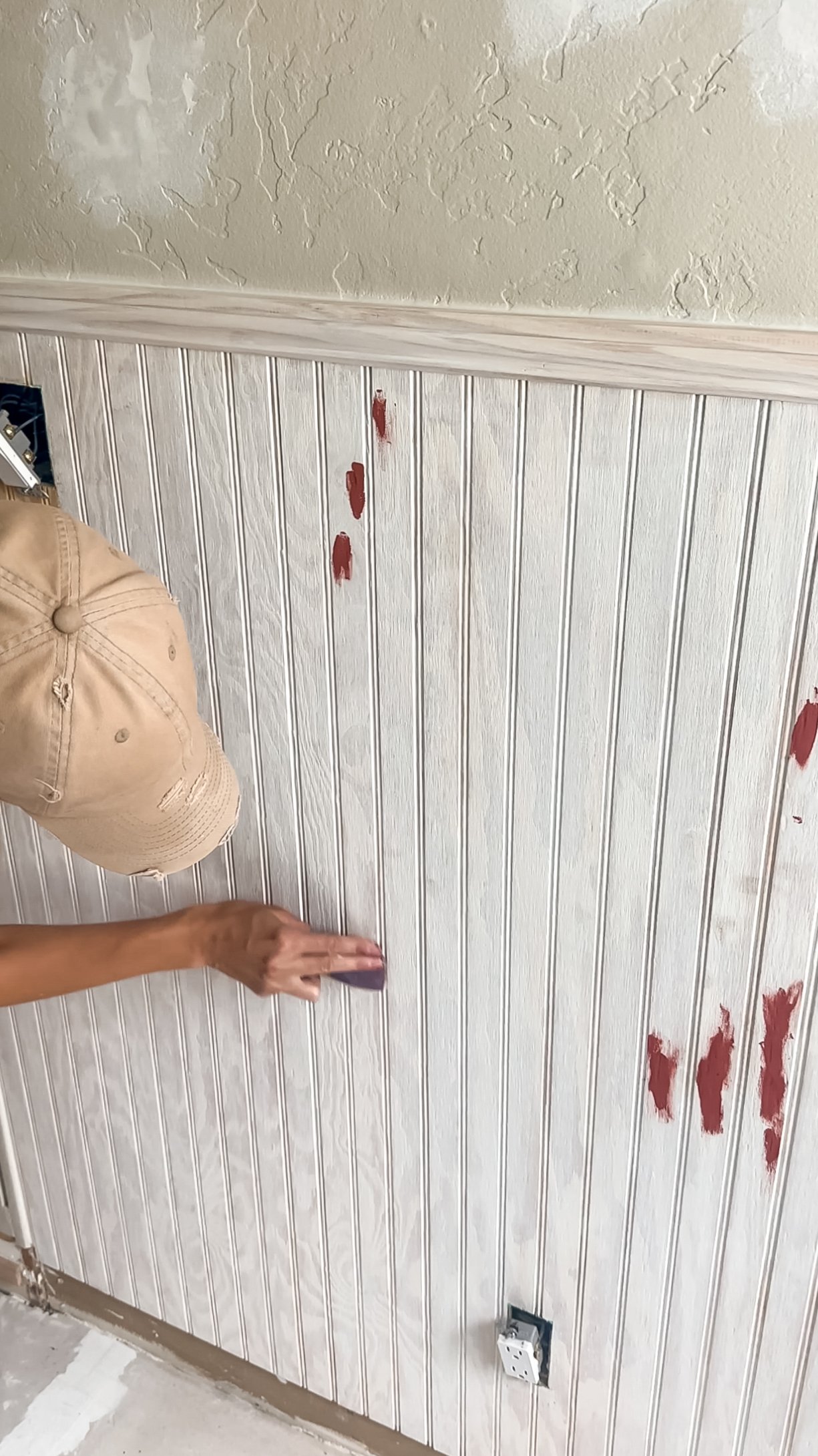 New Project: Bathroom Gut Job Part 3 Update - Beadboard + Paint — The ...