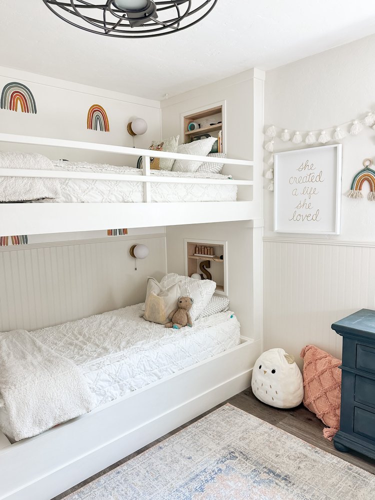 Bunkbeds - Our Journey to Creating a Dream Girl Room — The Simply ...