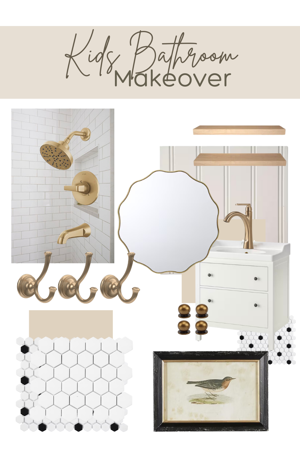 New Project: Bathroom Gut Job Final Reveal - Before & After — The Simply Distressed