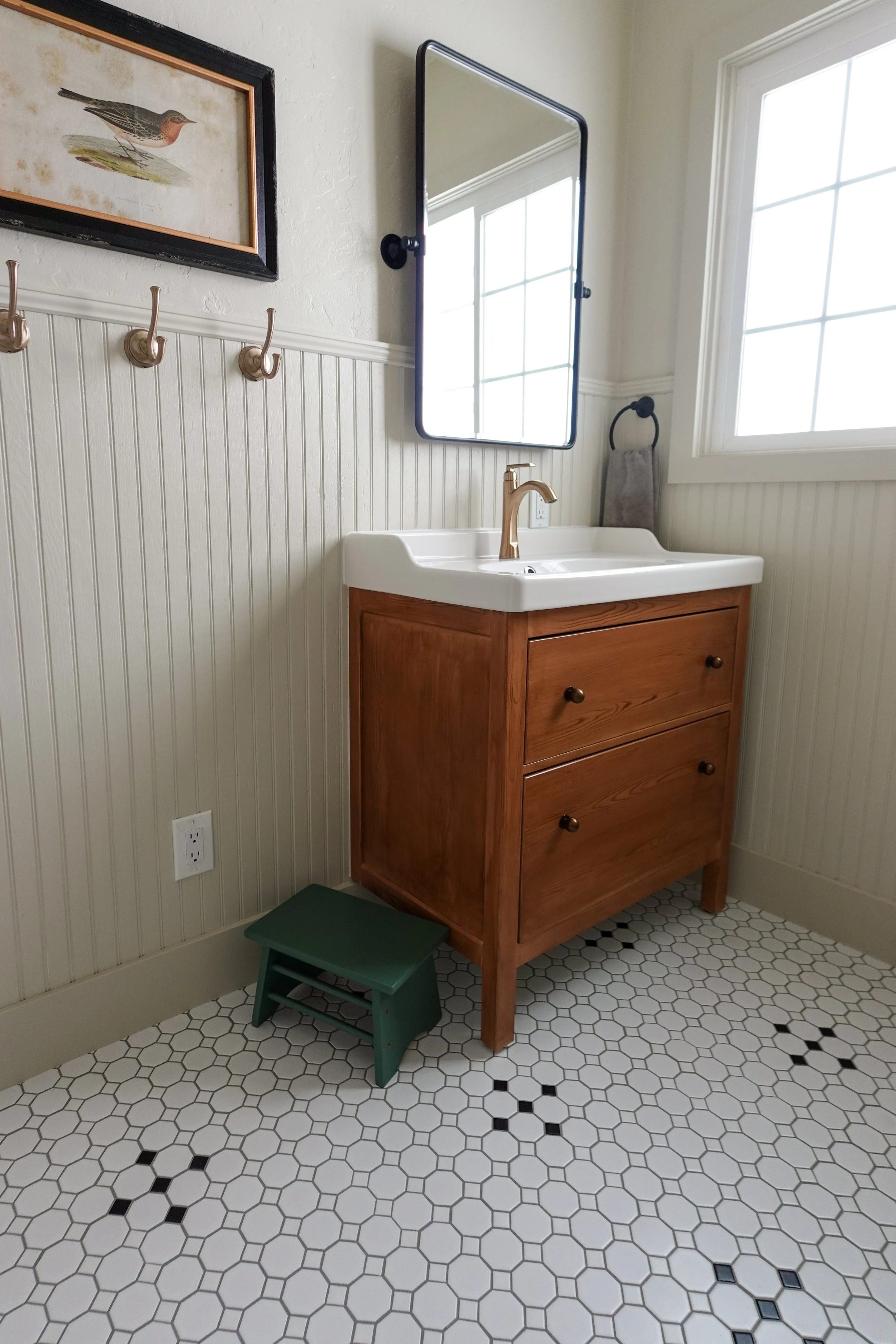 New Project: Bathroom Gut Job Final Reveal - Before & After — The Simply Distressed