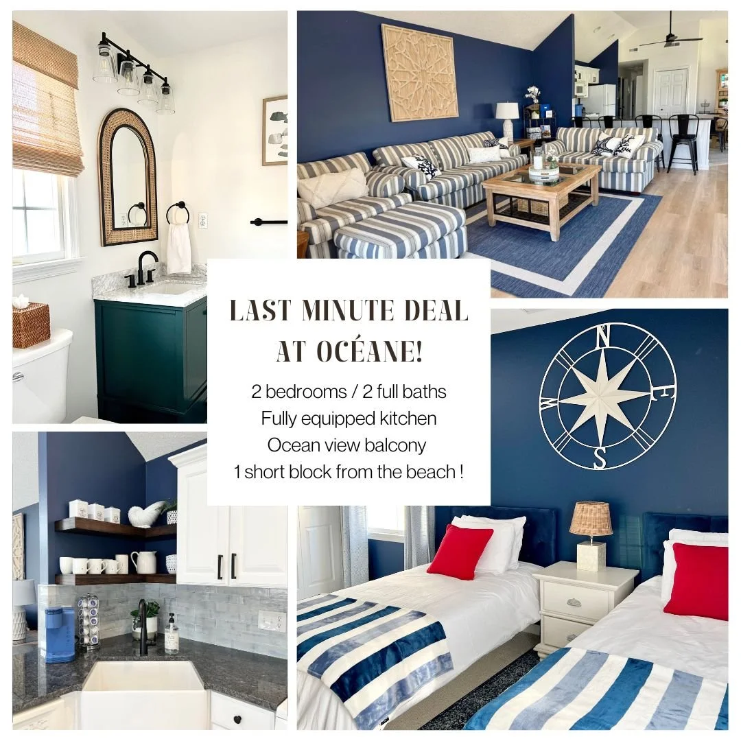 MID-WEEK SPECIAL! June 14-18 is open and we're offering a great deal with a min. of 3nights stay. It sure feels like summer and perfect beach weather! Email njbeachblock@gmail.com if you are interested.