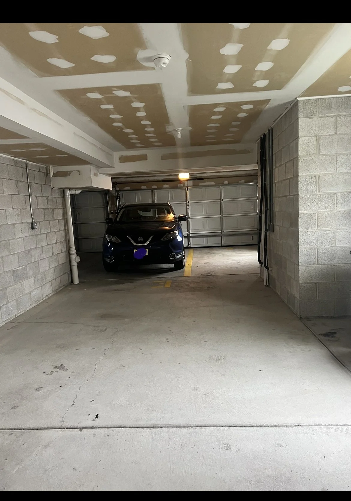 Private garage parking