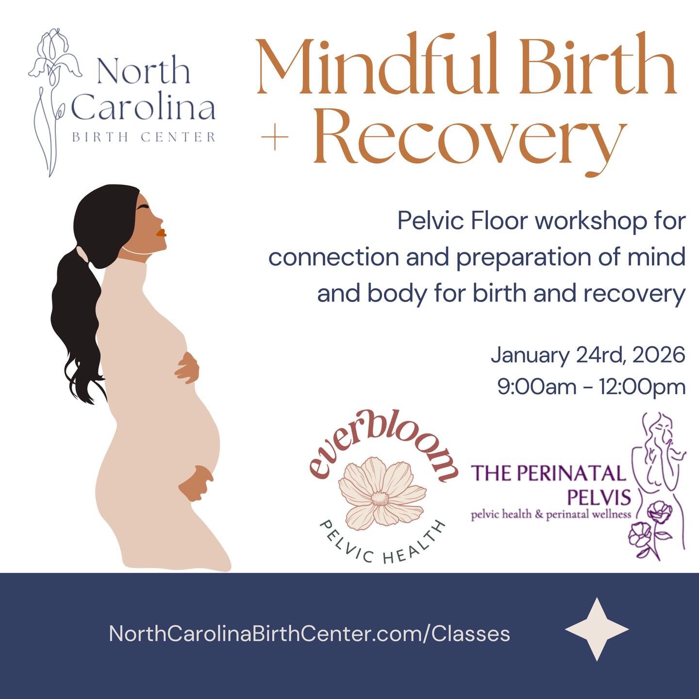 Nurture Your Mind. Strengthen your Body.

Join The Perinatal Pelvis and Everbloom Pelvic Health for a gentle, evidence-based workshop led by two pelvic floor occupational therapists!

Discover how to connect with your body, prepare your mind for birt