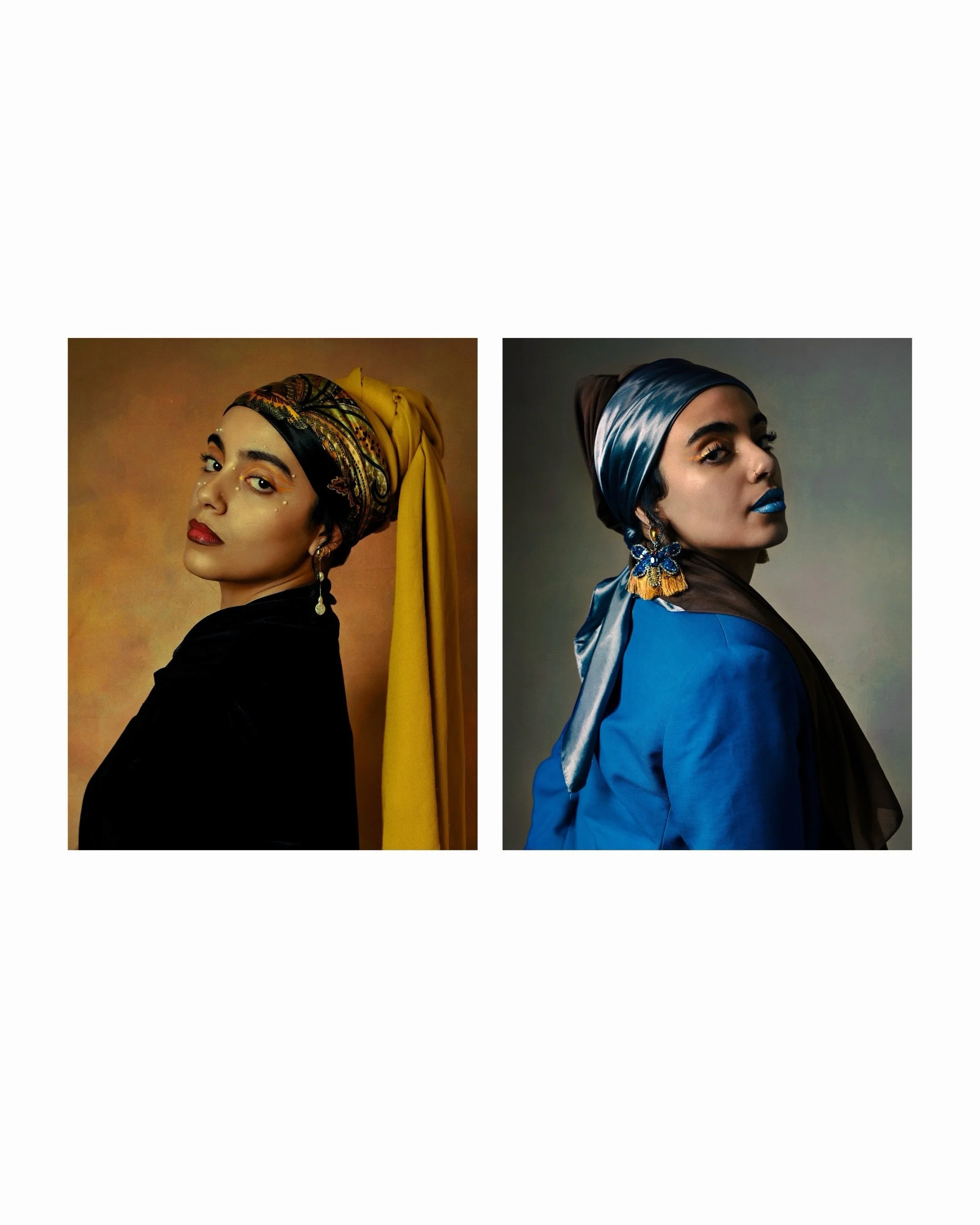 Some beautiful shots I captured of my friend @maiismaze 

Originally they had a plain latte colored backdrop, but I replaced the background with a textured overlay to give the images more of an oil painting feel!

Can you tell what the inspiration fo