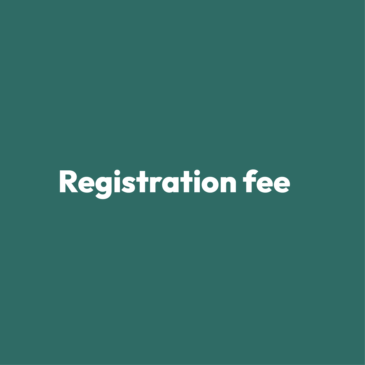 Registration.