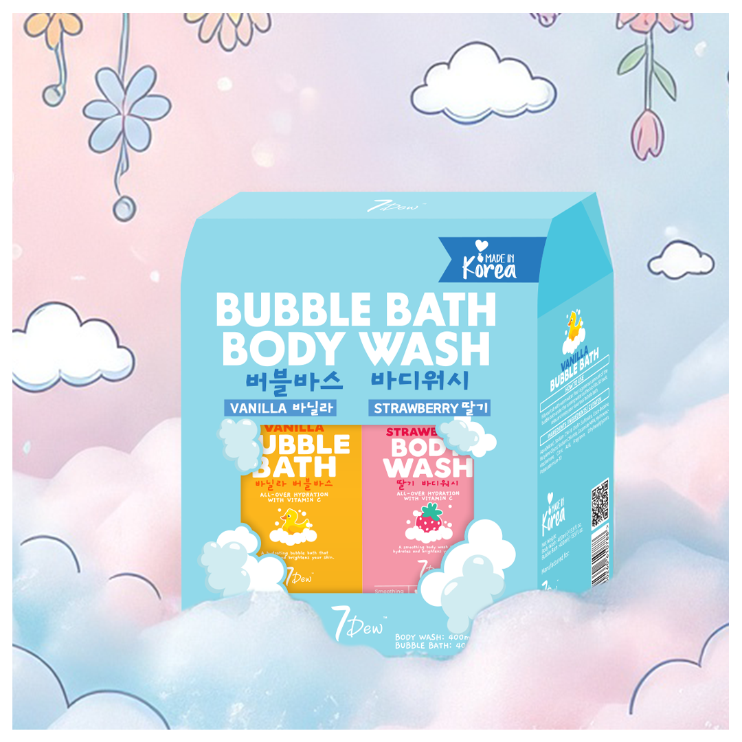 Bubble Bath Body Wash Set