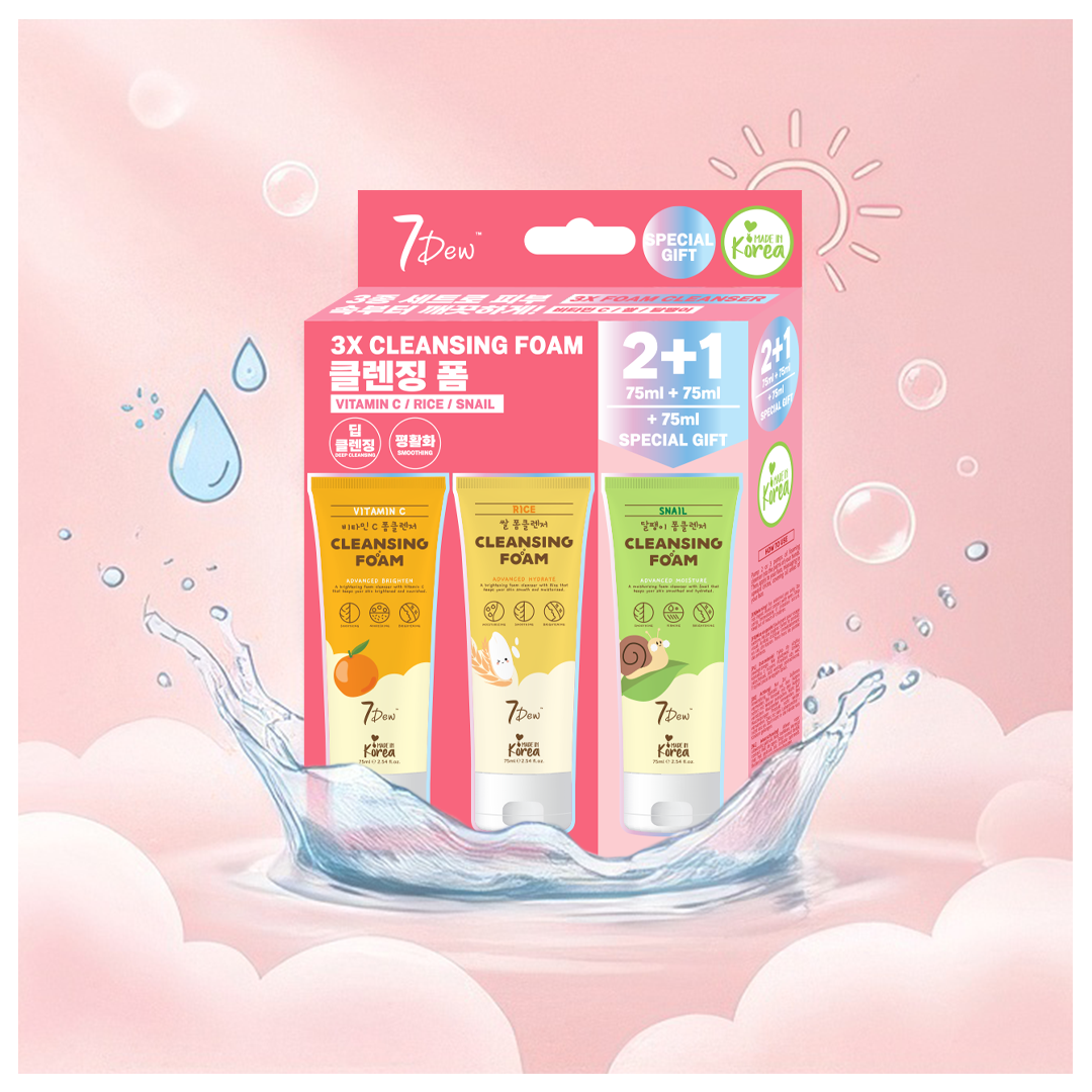 Trio Foam Cleanser Set