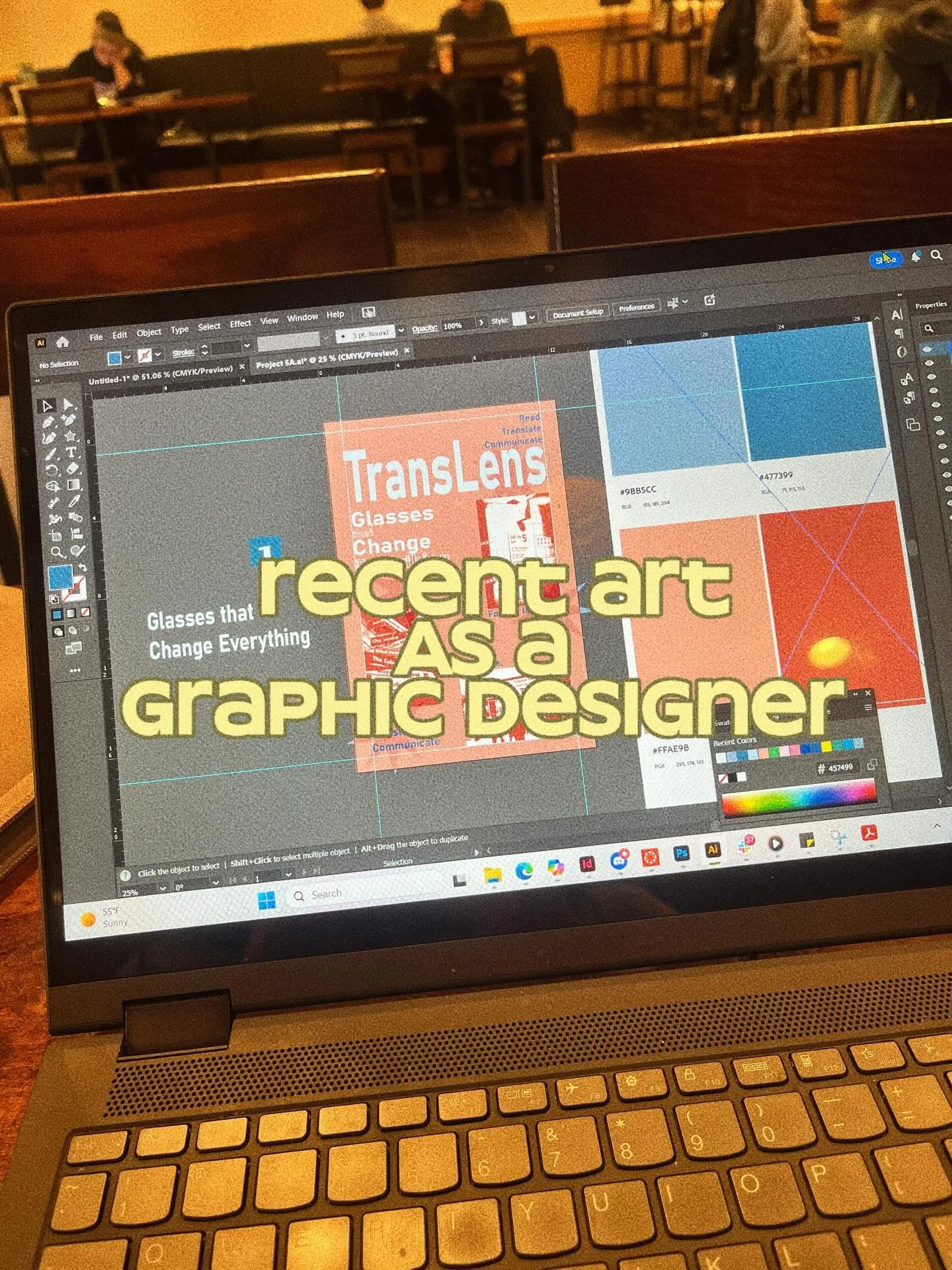 I wanted to show off my recent projects hehe✨ #graphicdesign #artwork #book #artist #graphicdesignersclub