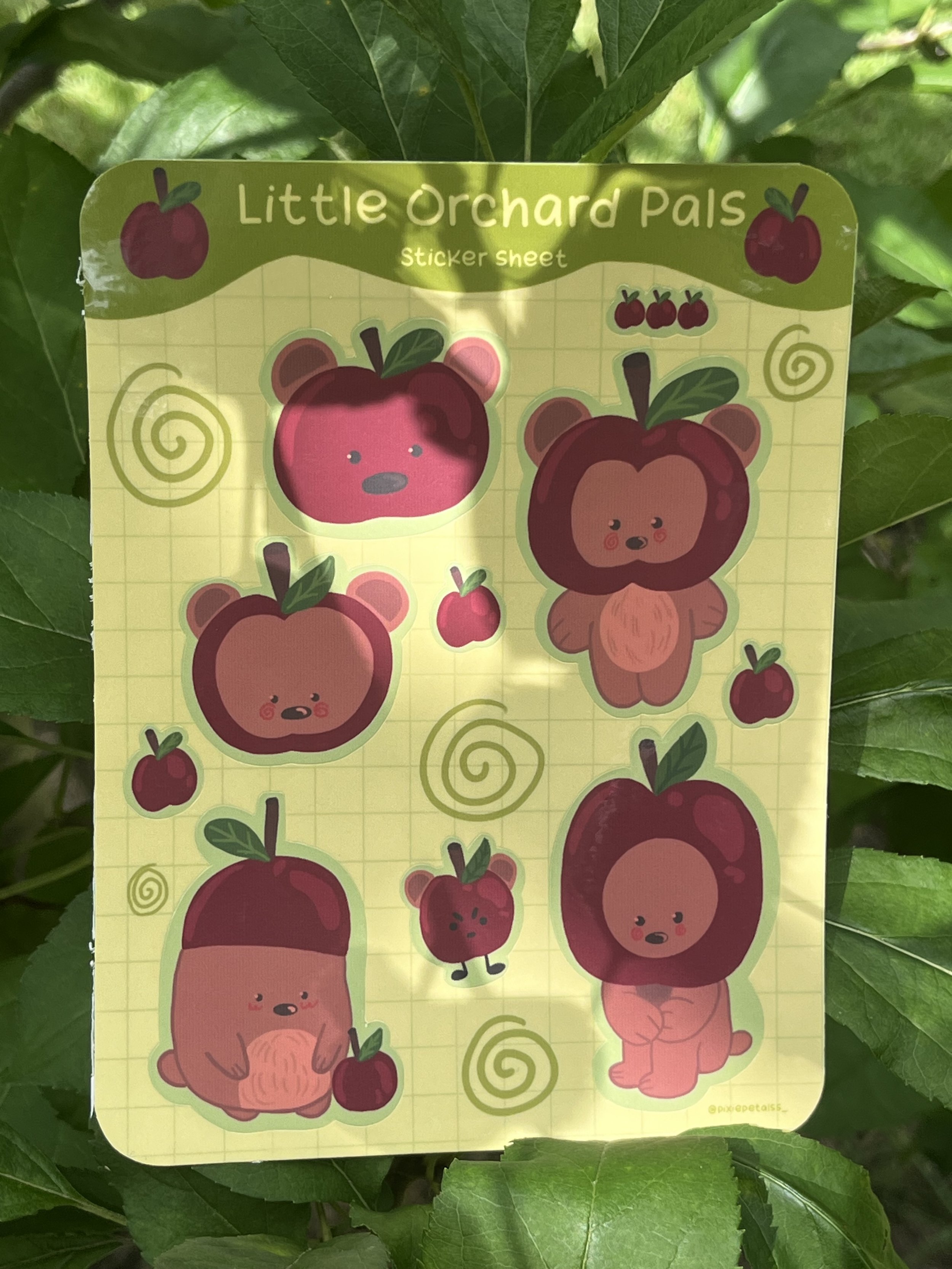 Little Orchard Pals Sticker product pic 2.jpg