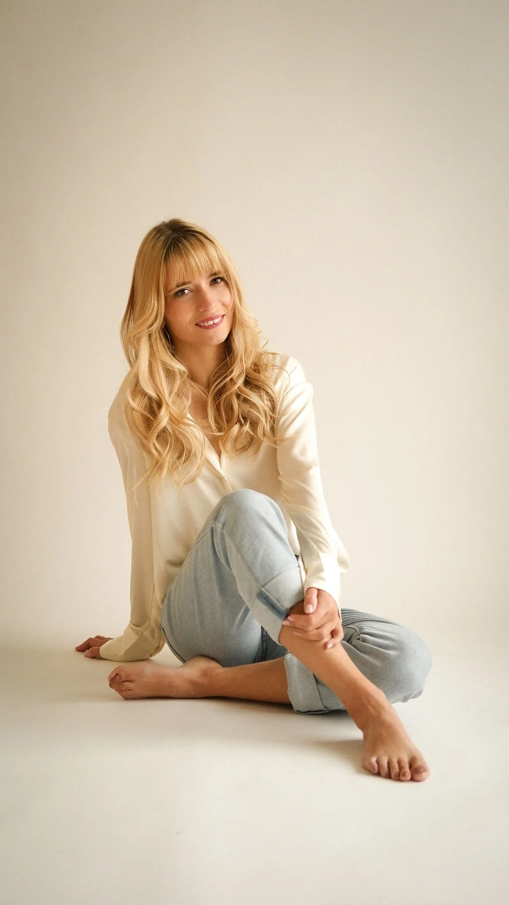 Kassandra sitting for the photo