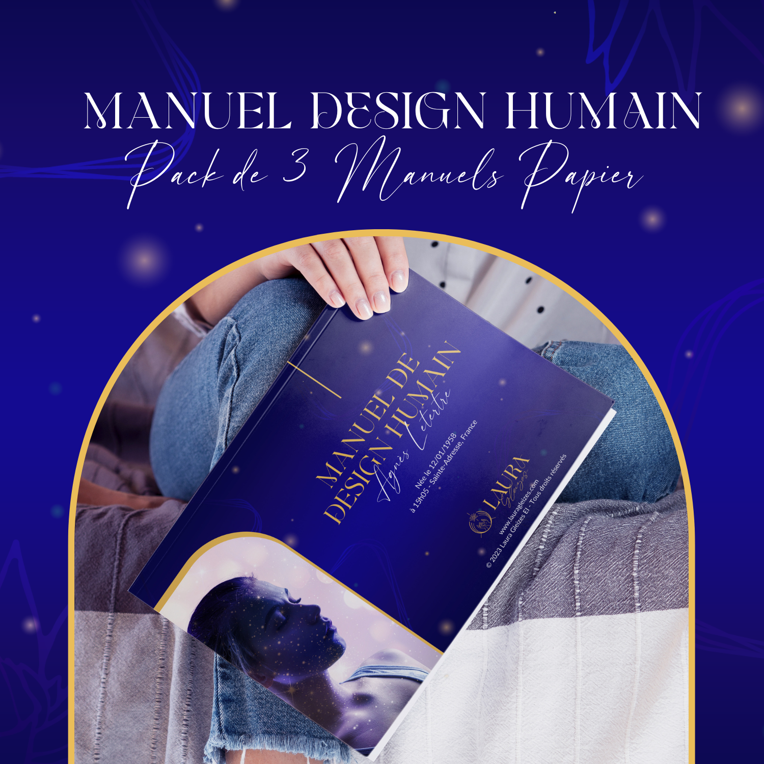 Pack de 3 manuels de Design Humain imprimés