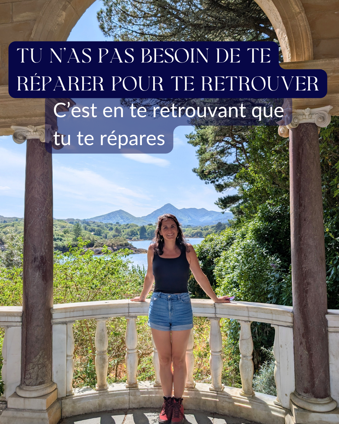 Tu n’as pas besoin de te réparer pour te retrouver, c’est en te retrouvant que tu te répares.