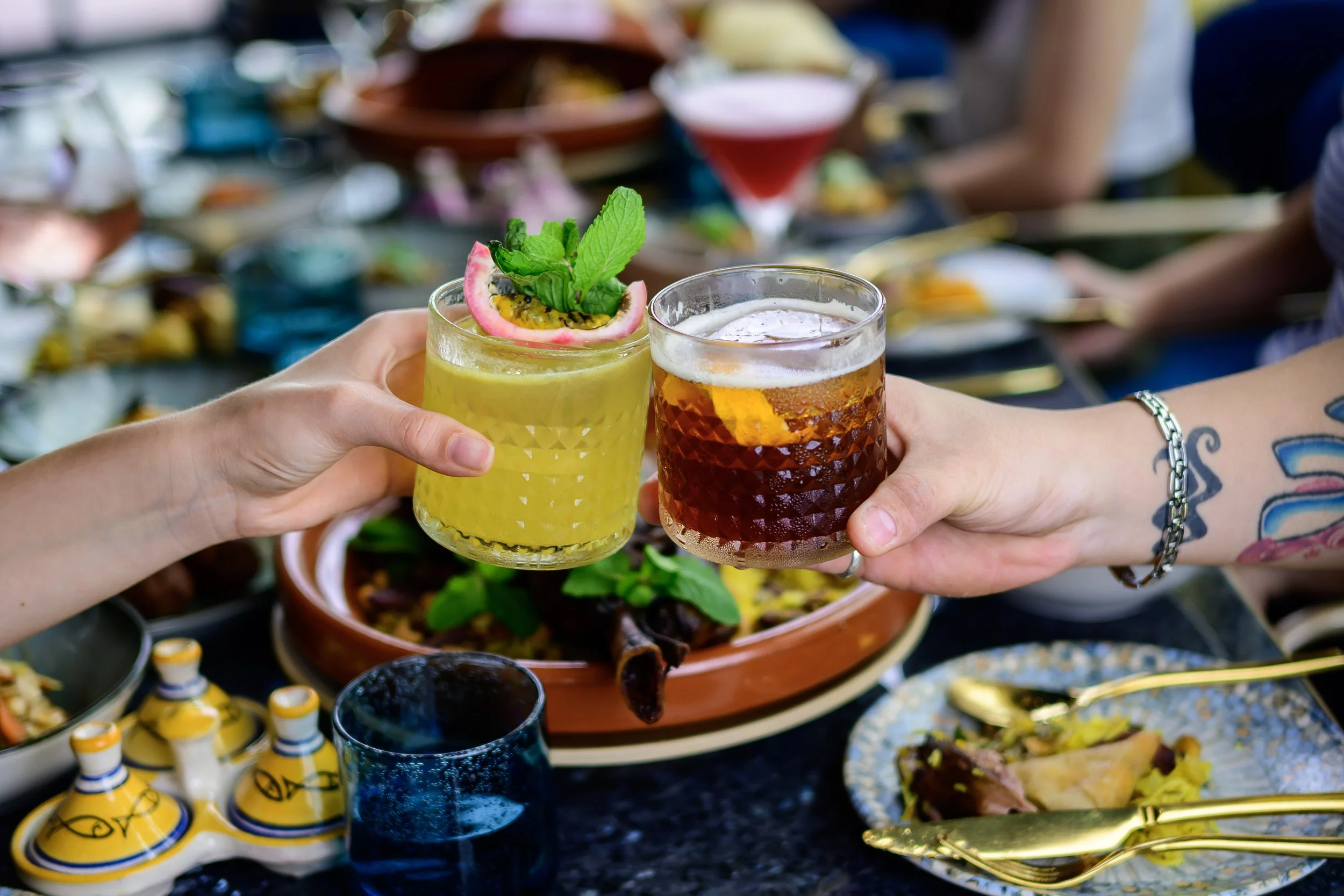 Tajine Mediterranean Cocktails