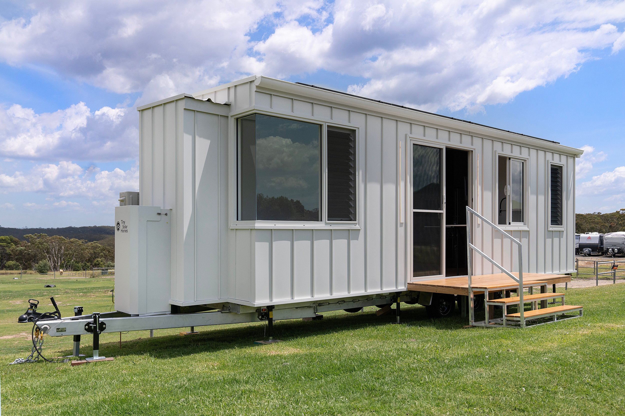 Custom Tiny Home Apartment Plans With Solar Power photo