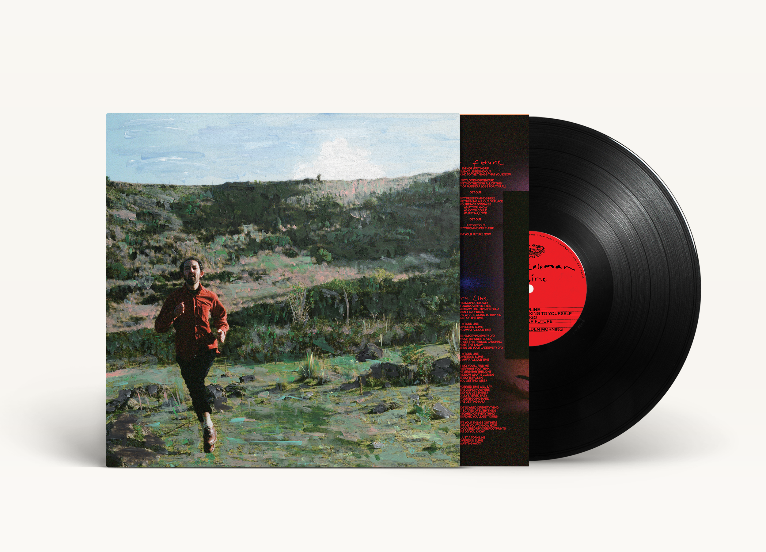 Lewis Coleman's Offline Album Mockup