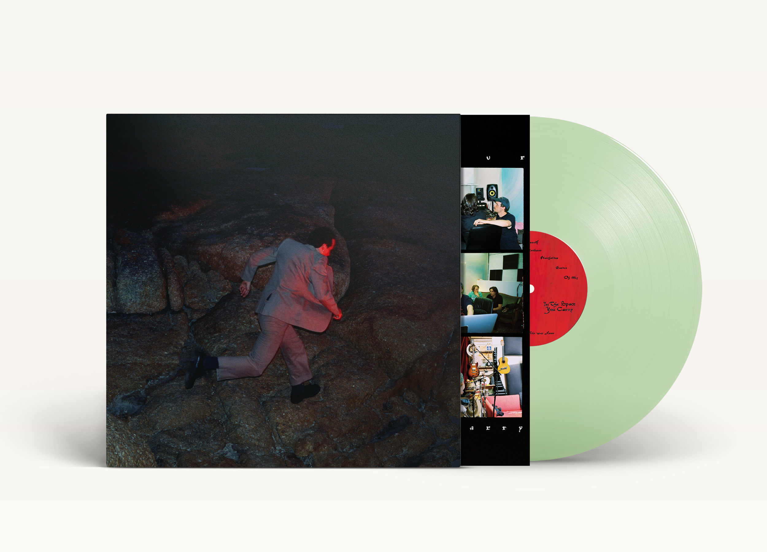 Darvid Thor's In The Space You Carry album vinyl mockup