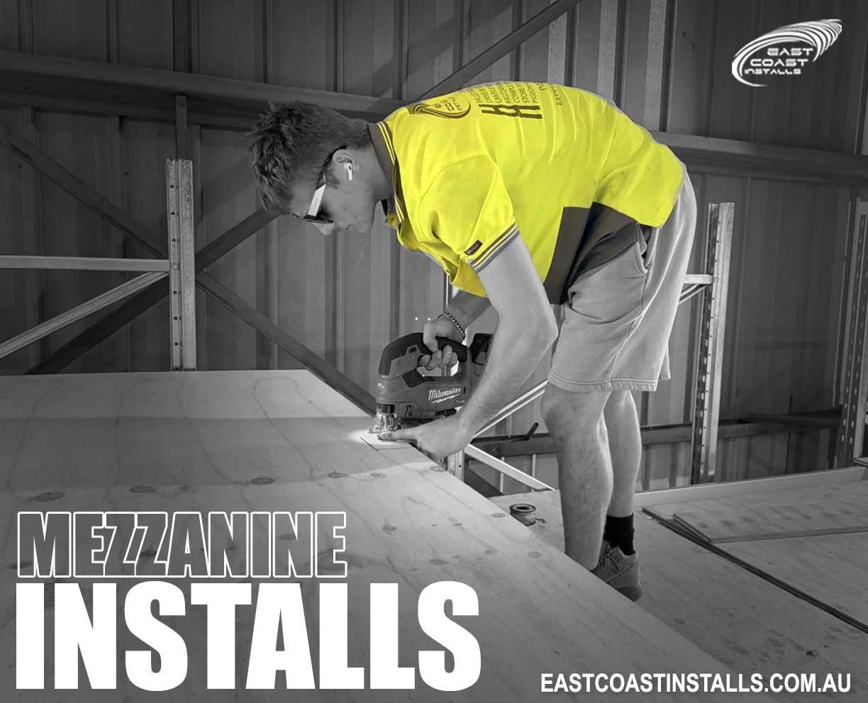 Mezzanine Installations Across East Coast QLD