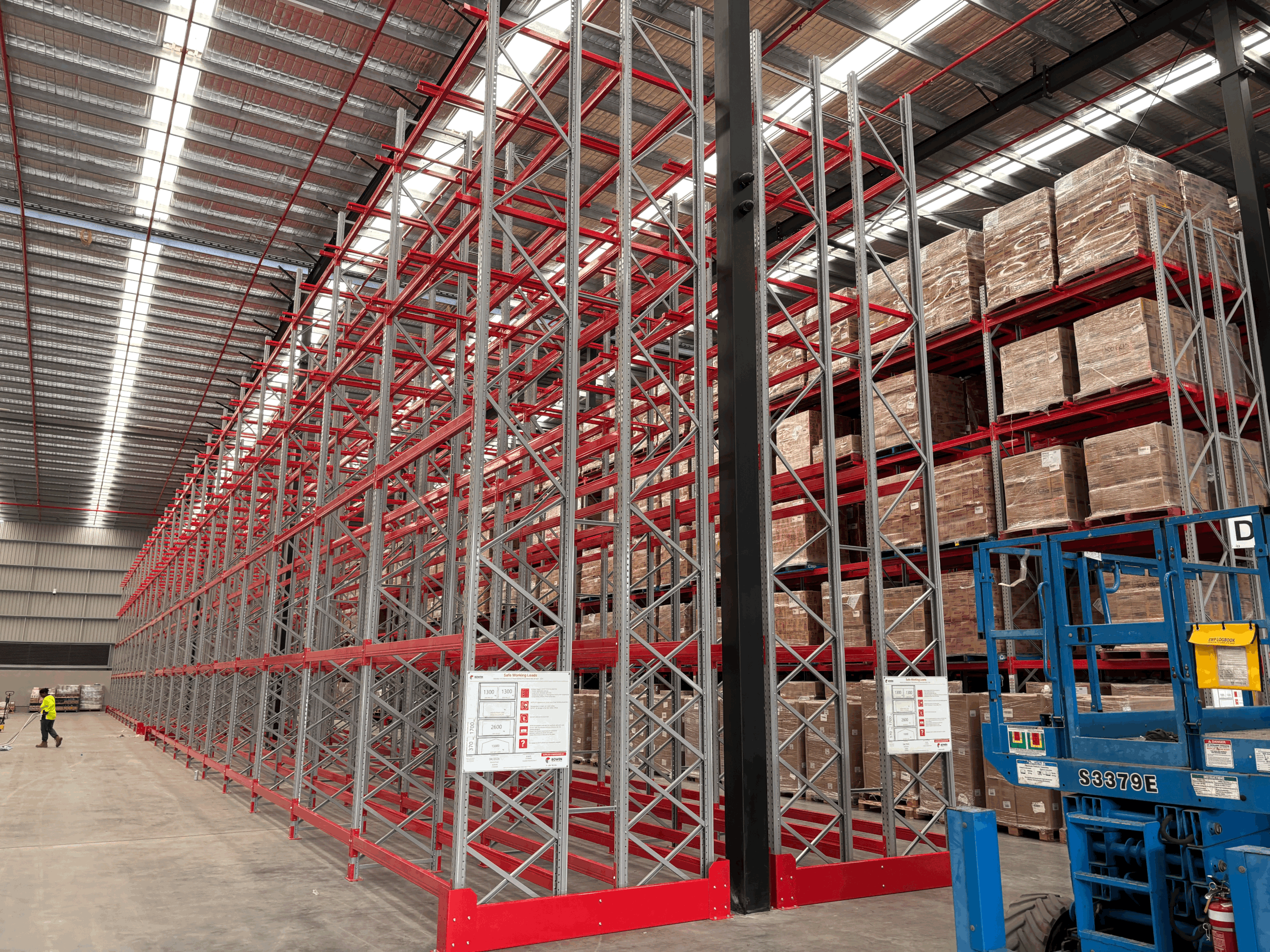 Racking Installation Project Complete