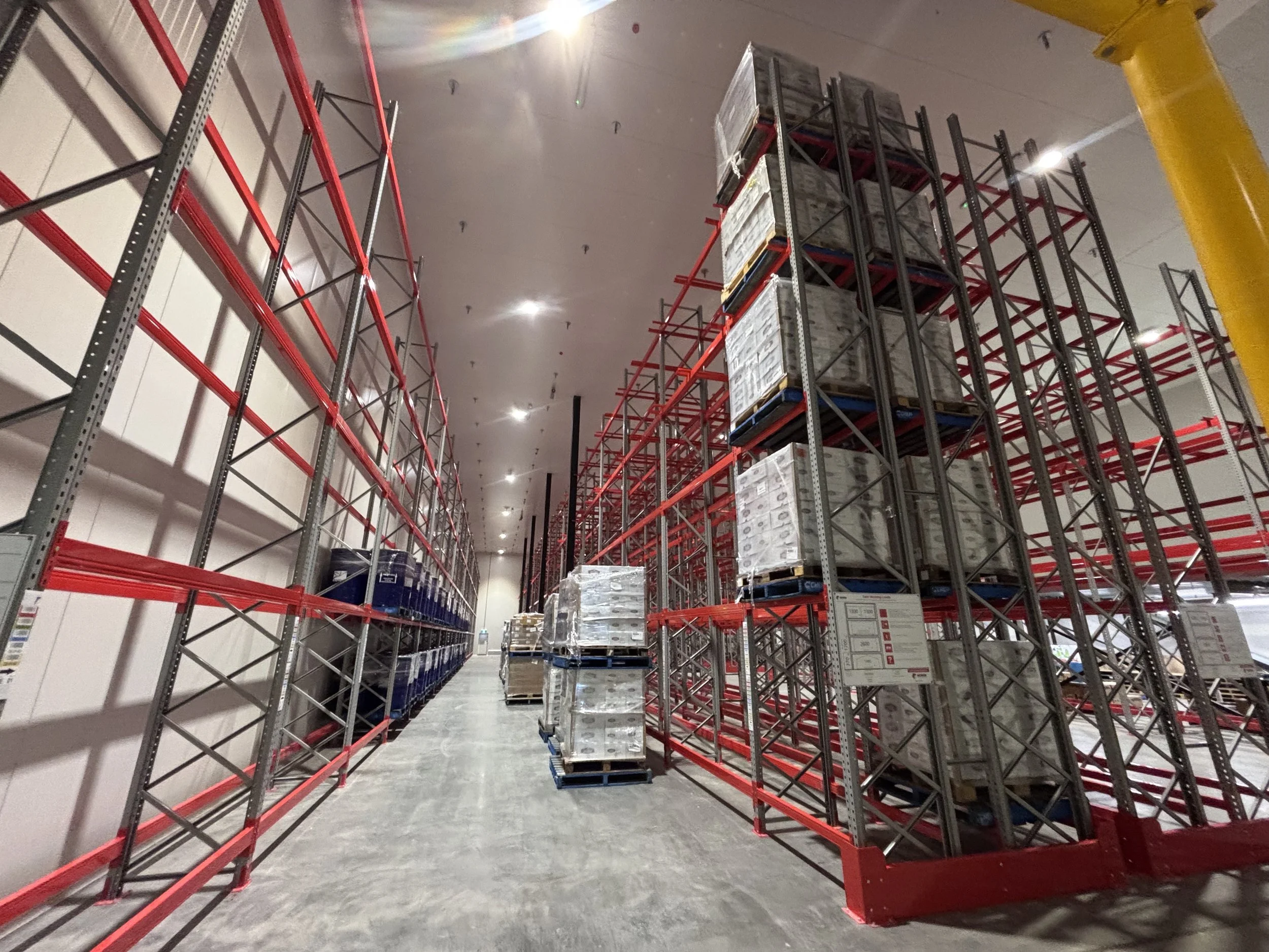 Cold Storage Racking System Installers Qld