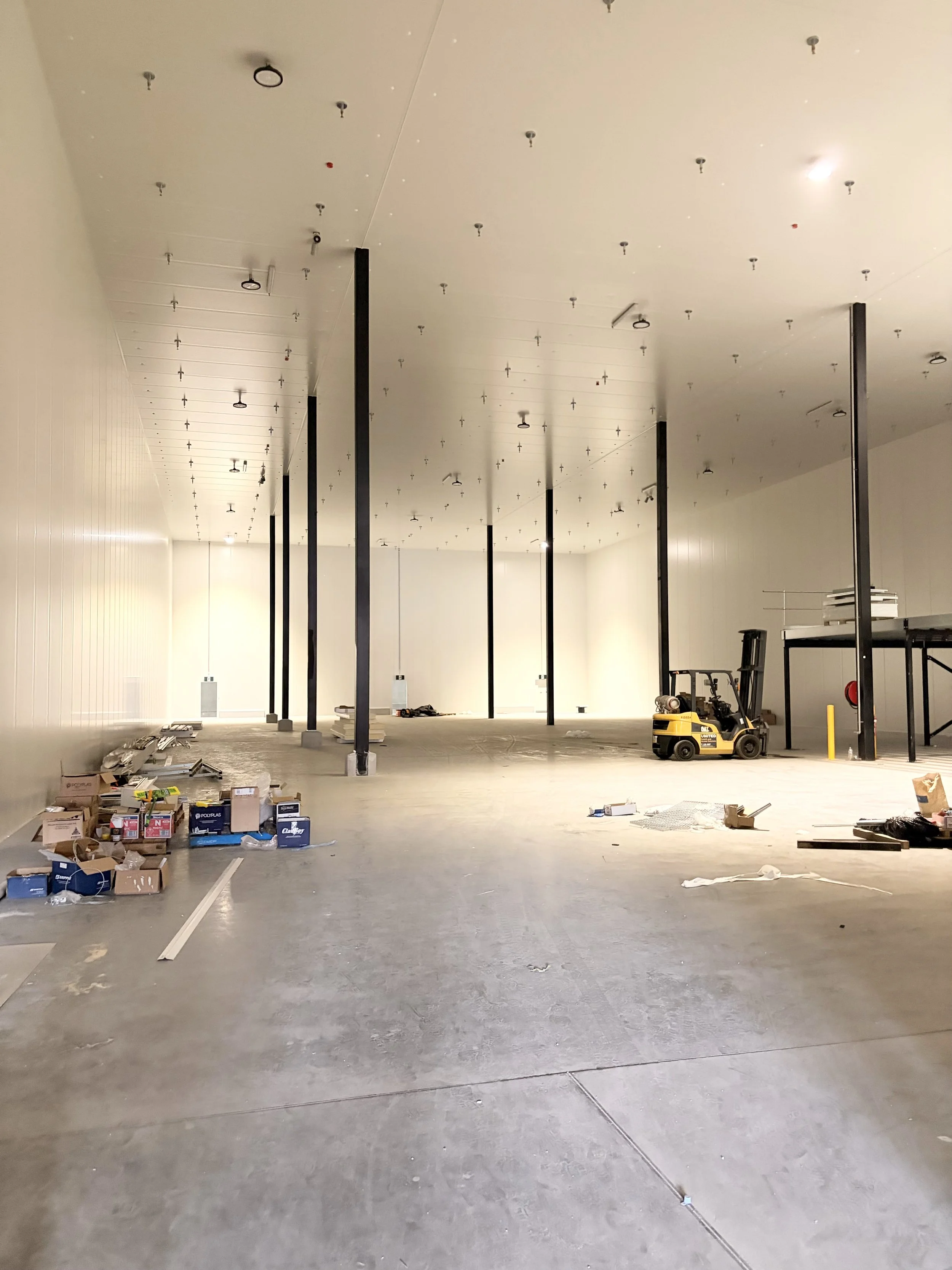 Cold Storage Shelving Install Qld