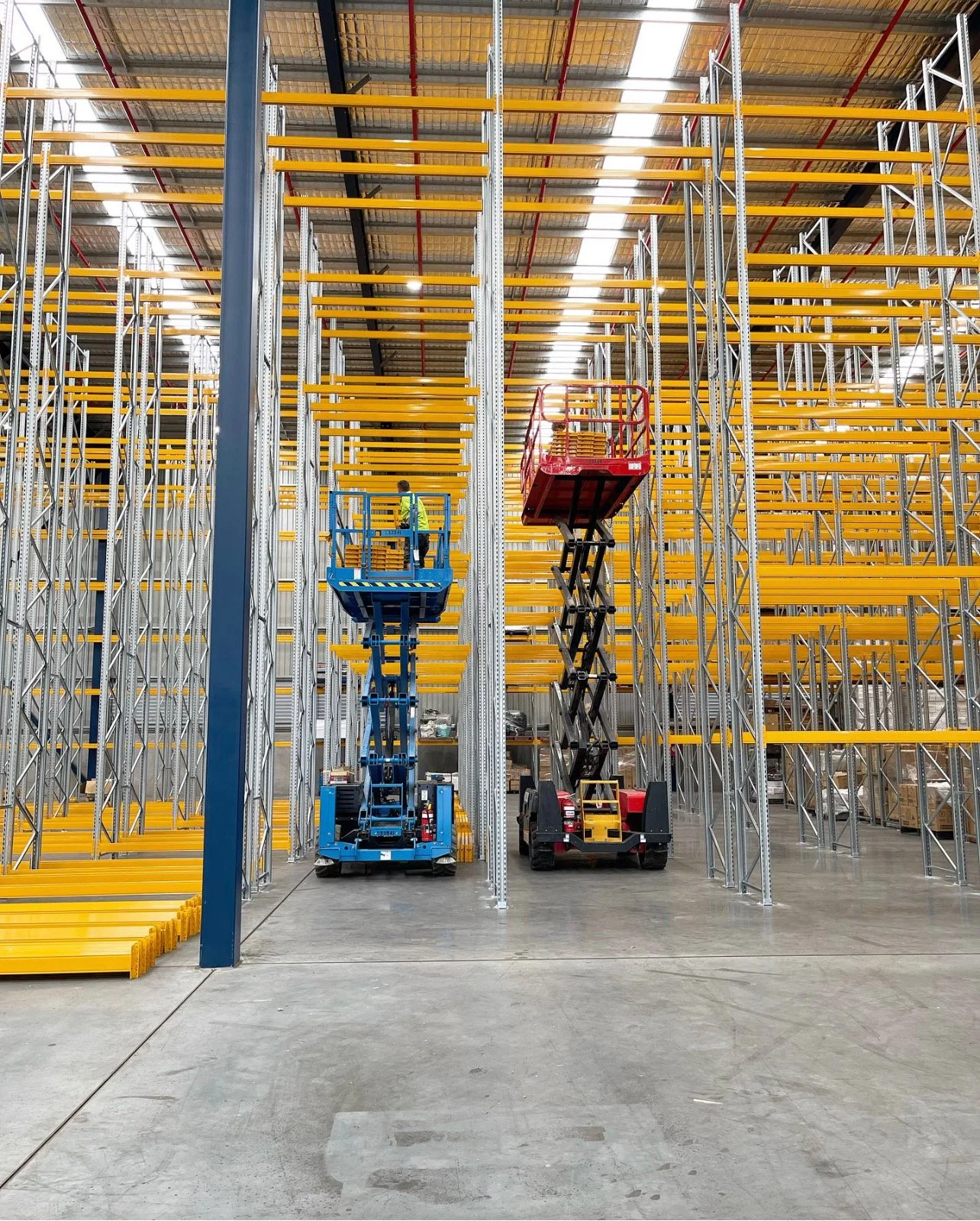 Warehouse pallet racking installation Queensland Australia
