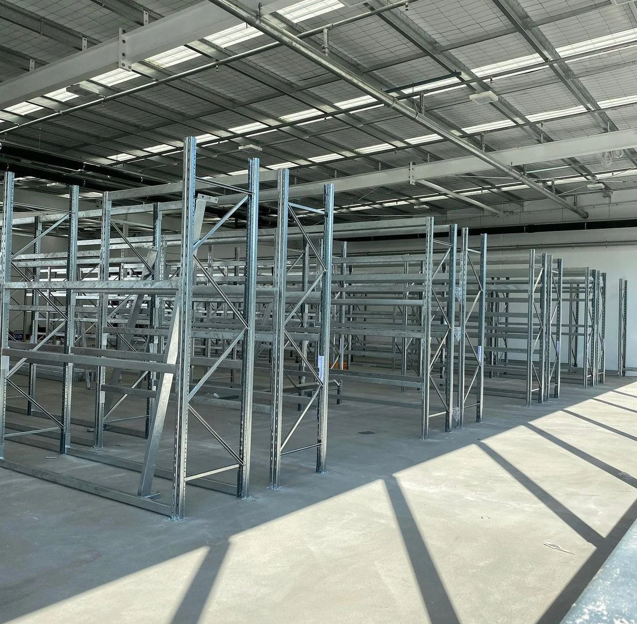 pallet racking solution and installation