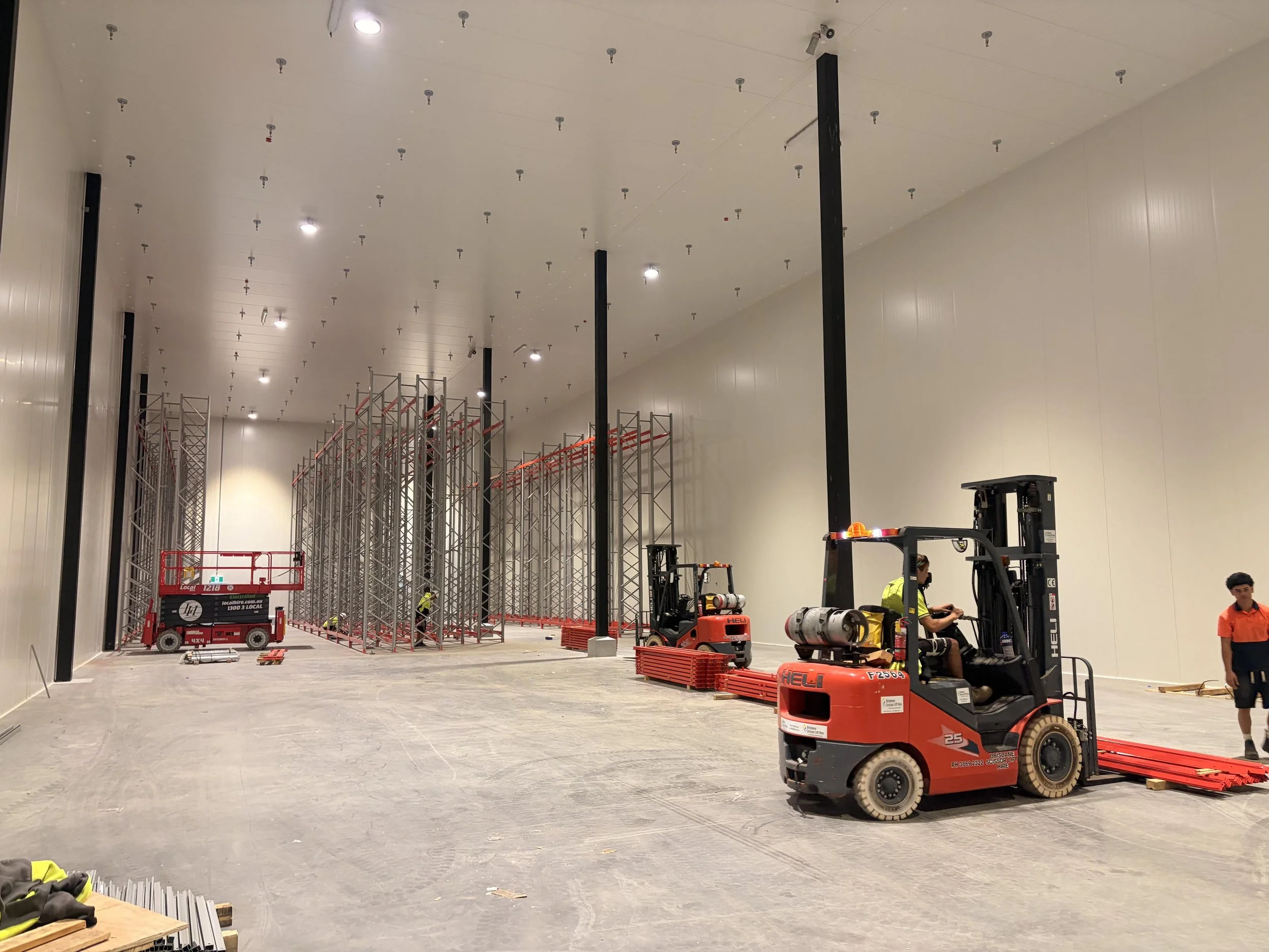 Cold Storage Racking System Installers Qld
