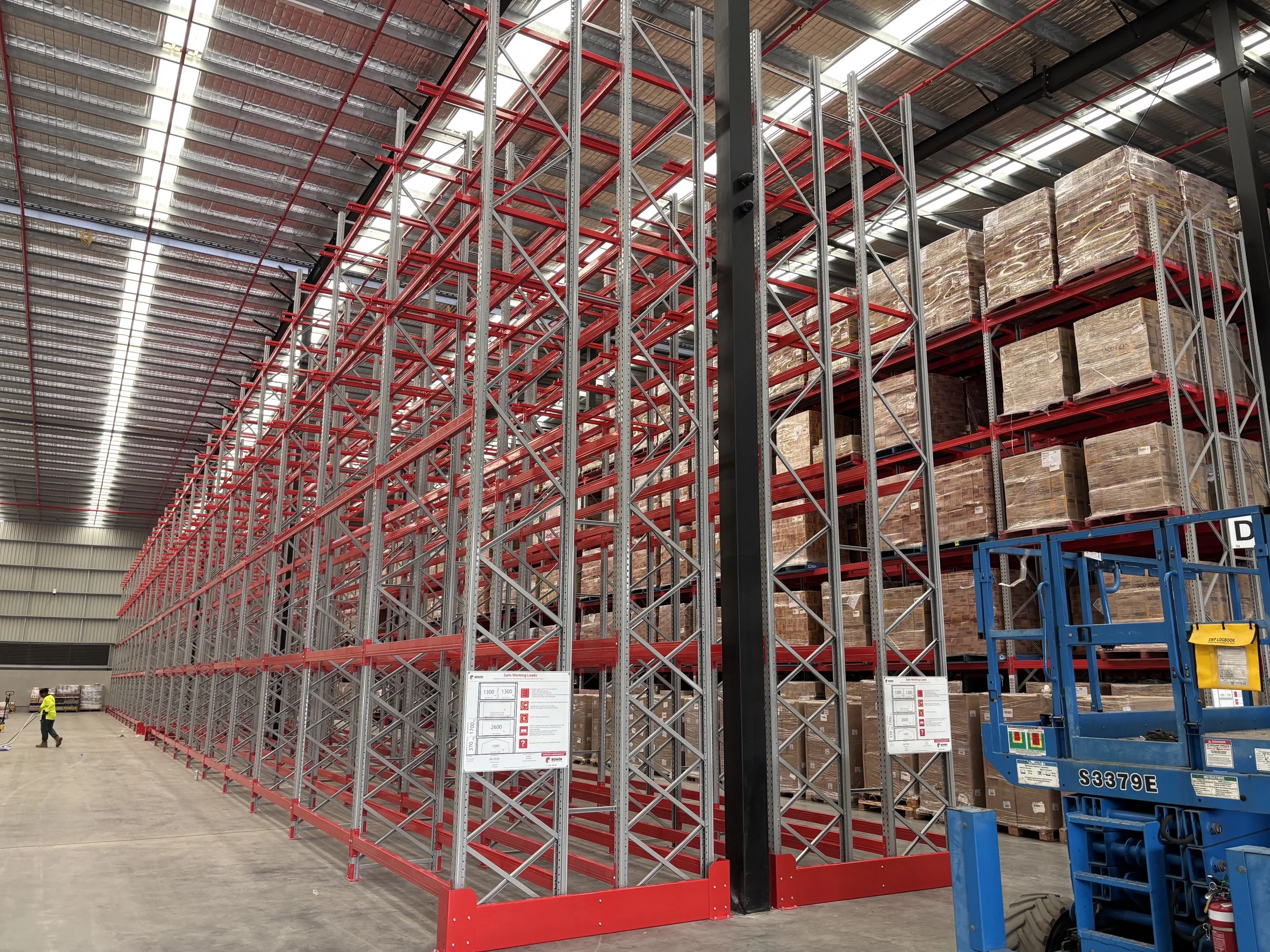 Cold Storage Racking System Installers Qld