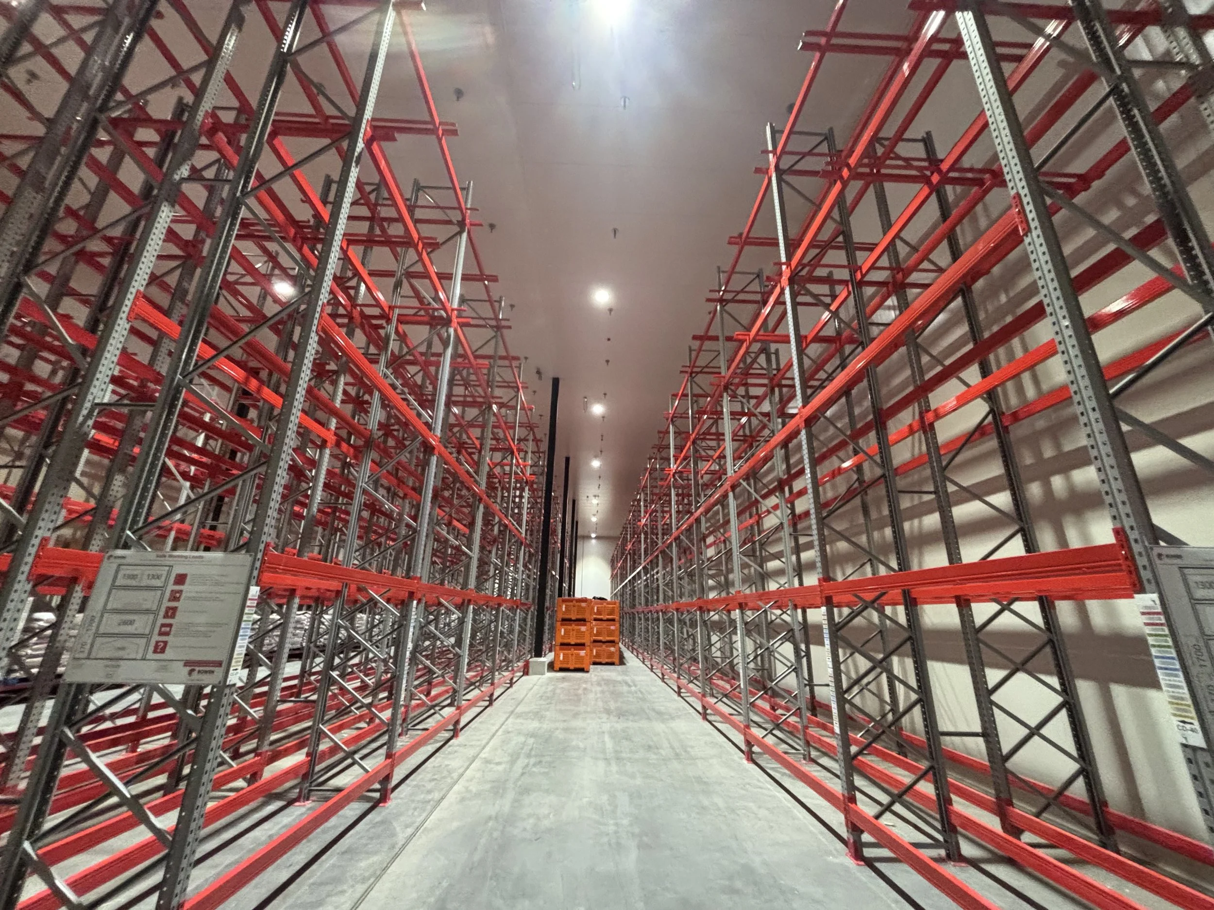 Cold Storage Racking System Installers Qld