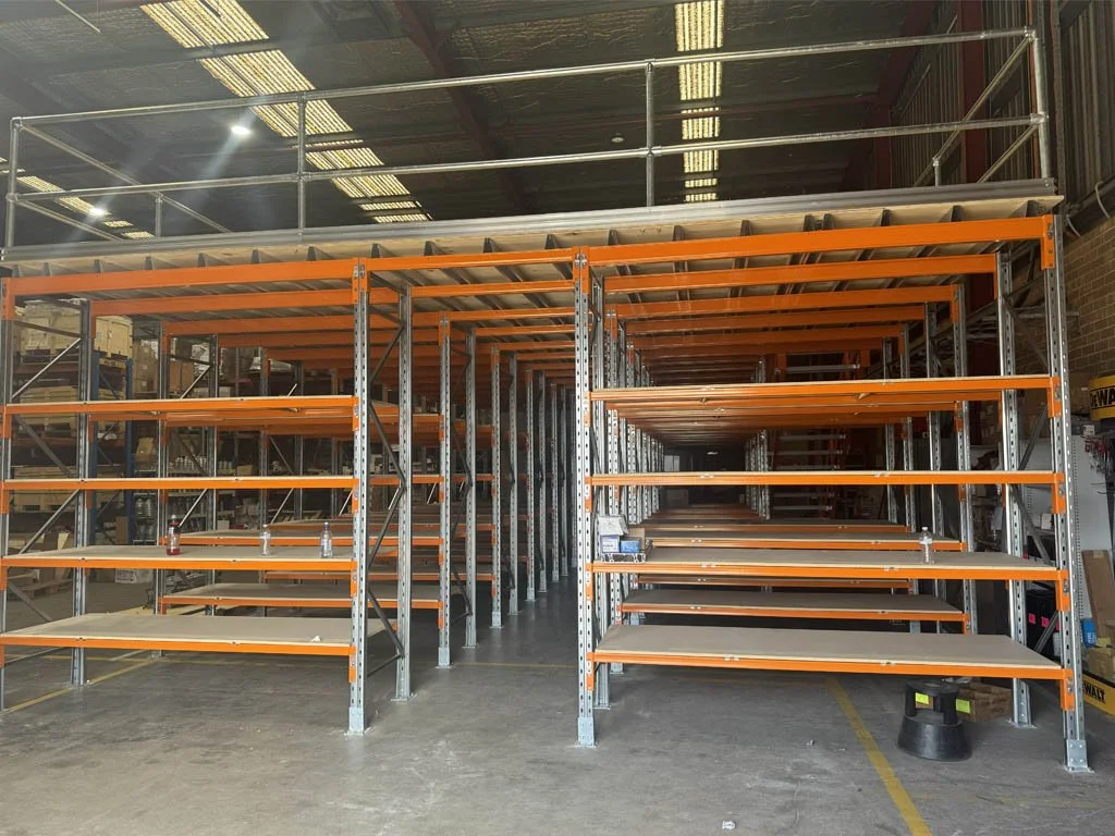 Mezzanine Racking Shelving Installers Qld