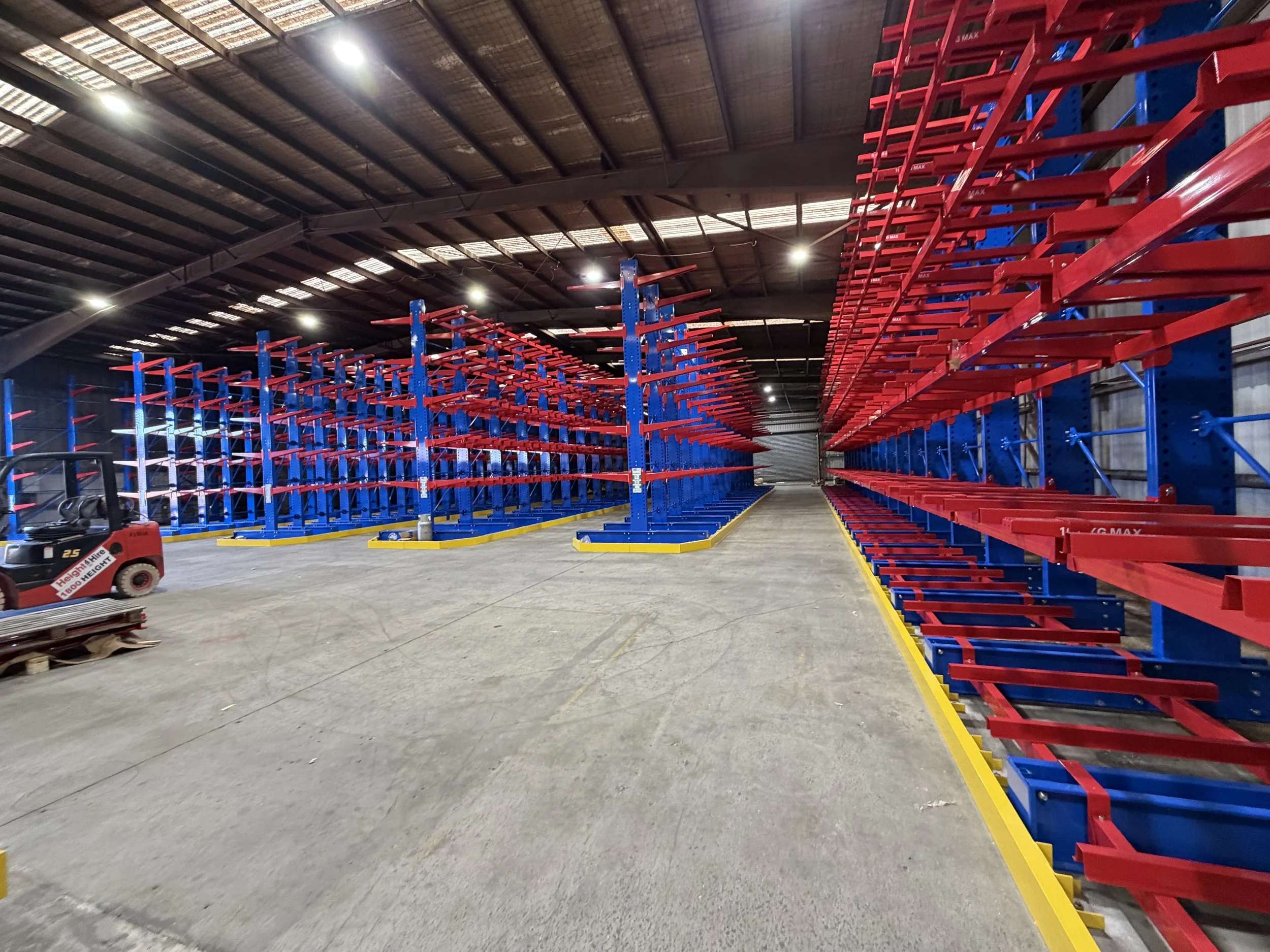 Cantilever Racking Installation in Brisbane