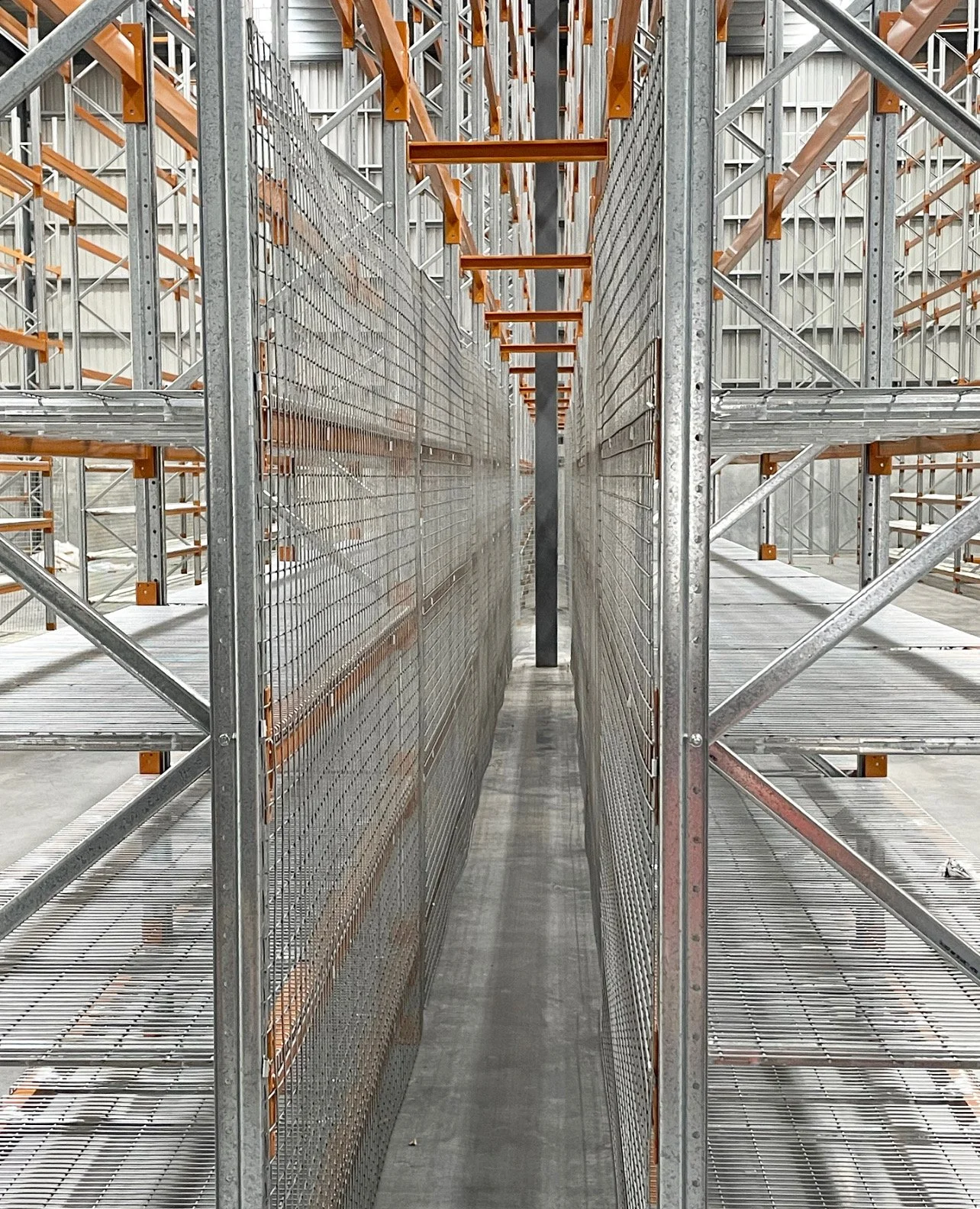 pallet racking safety meshing