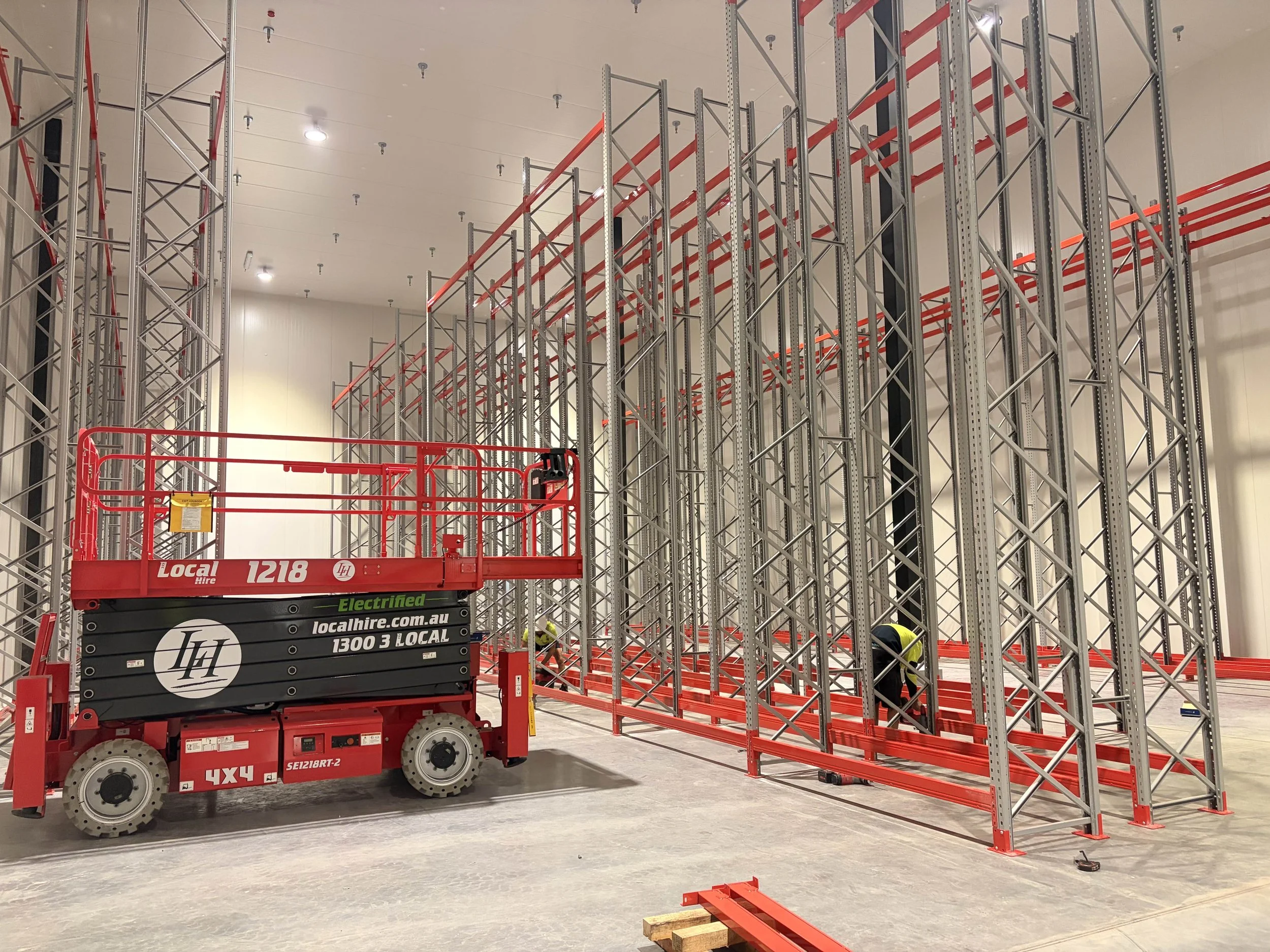 Cold Storage Racking System Installers Qld