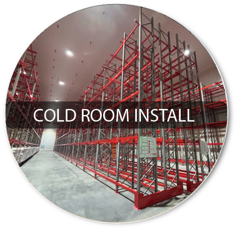 Cold Storage Racking Installation Project Qld