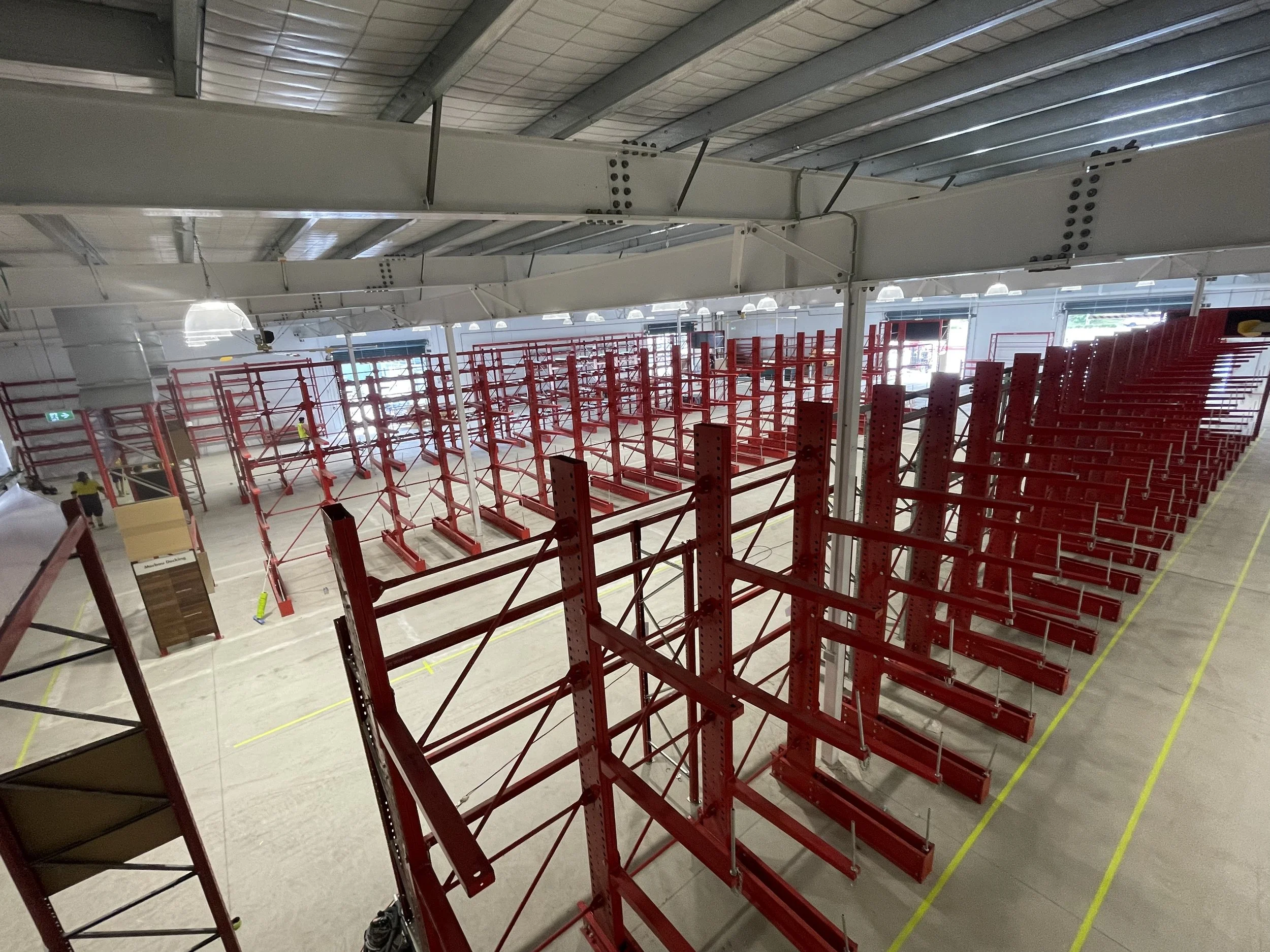 Cantilever Storage System Installation Qld