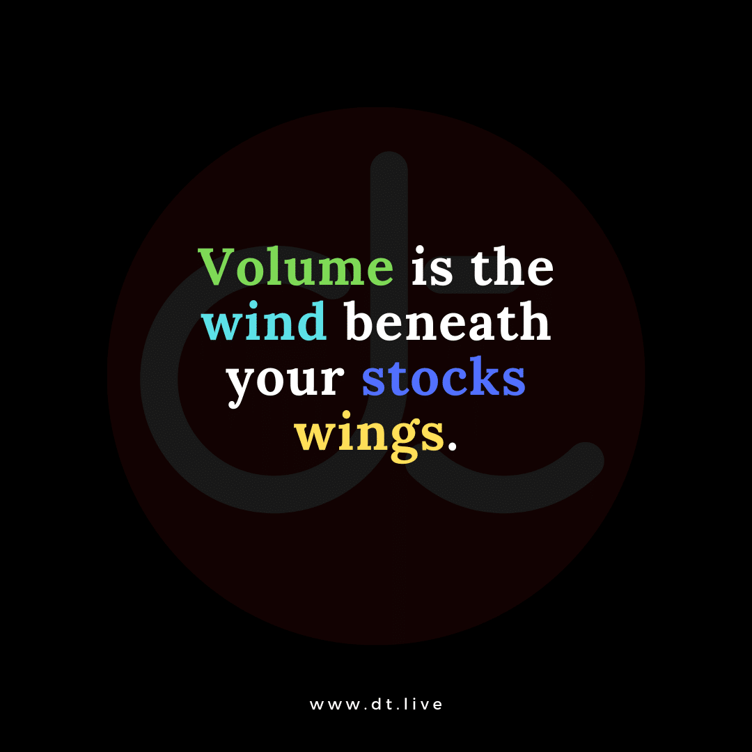 Volume provides the wind