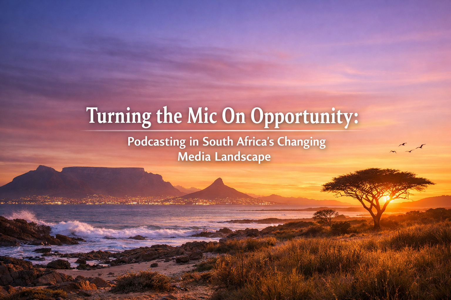Turning the Mic On Opportunity: Podcasting in South Africa’s Changing Media Landscape