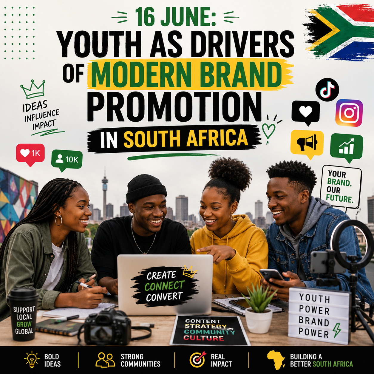 16 June: Youth as Drivers of Modern Brand Promotion in South Africa
