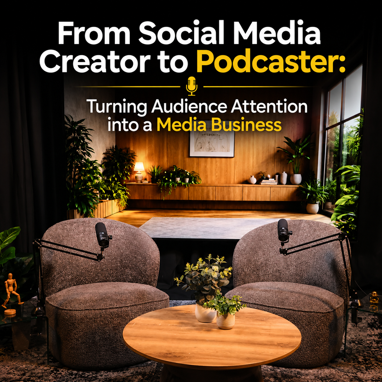 From Social Media Creator to Podcaster: Turning Audience Attention into a Media Business